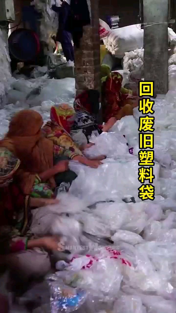 回收废旧塑料袋-有巨大利润价值