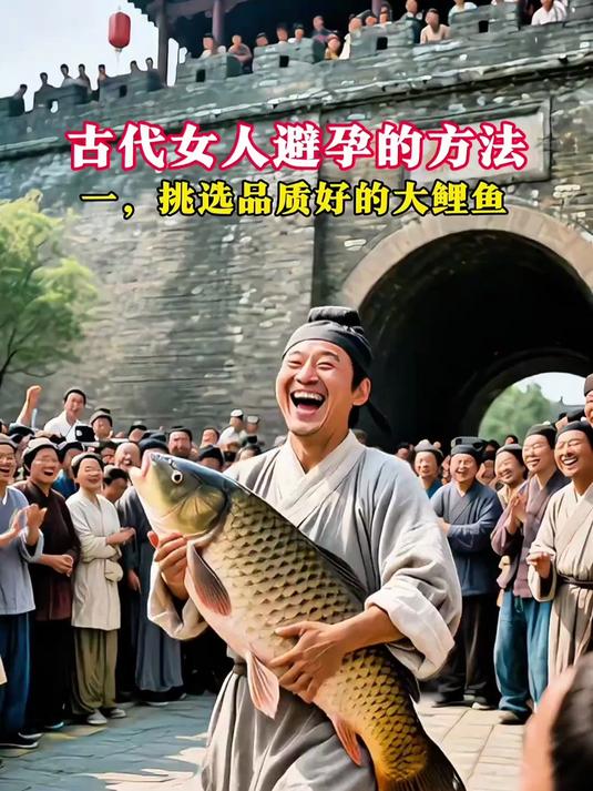 古代人避孕的方法，鱼鳔！