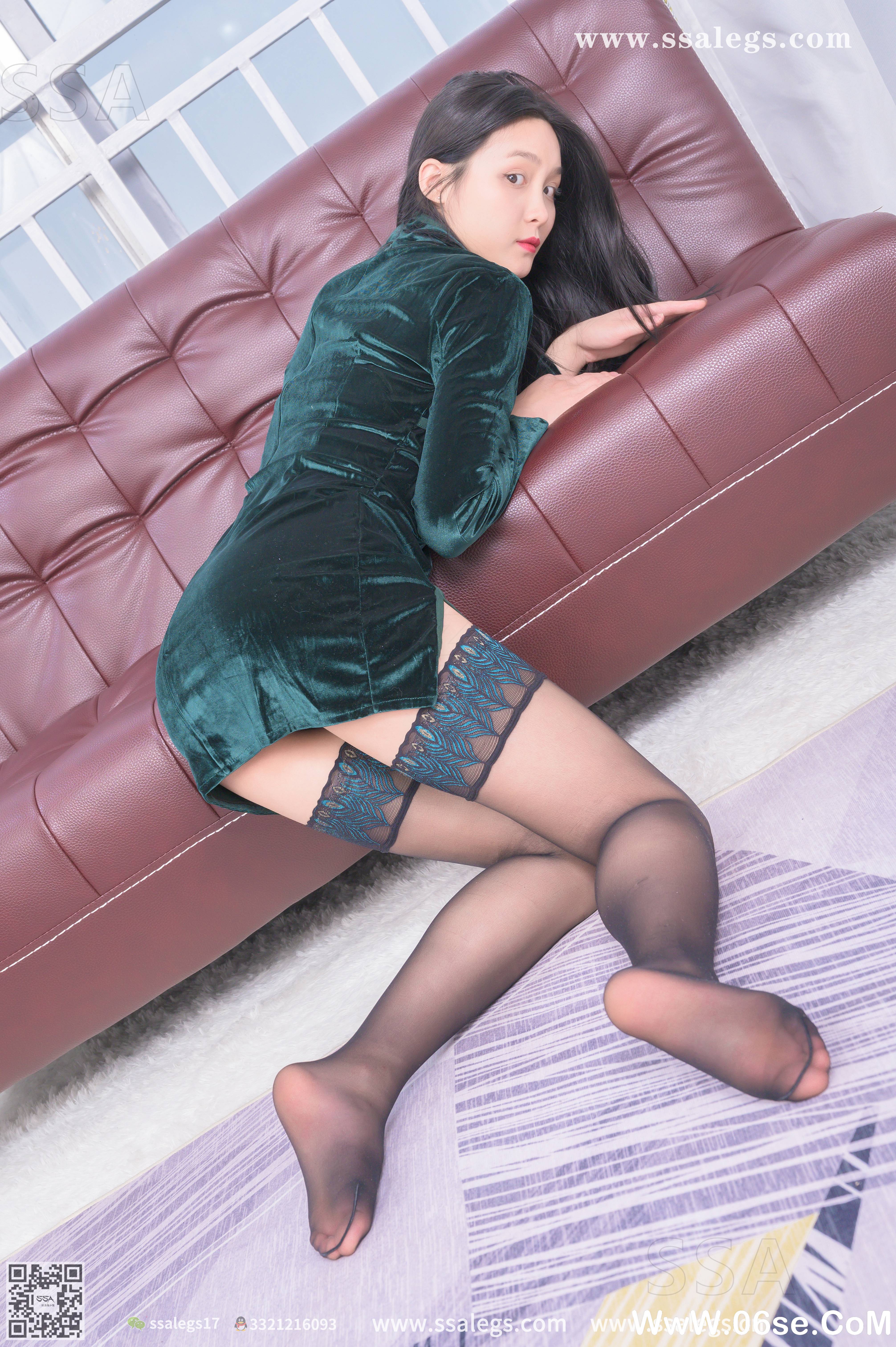 图片[79]-[SSA丝社] NO.331 君君世界最美孔雀翎长筒丝袜(下)[139P2.41G]-六色网