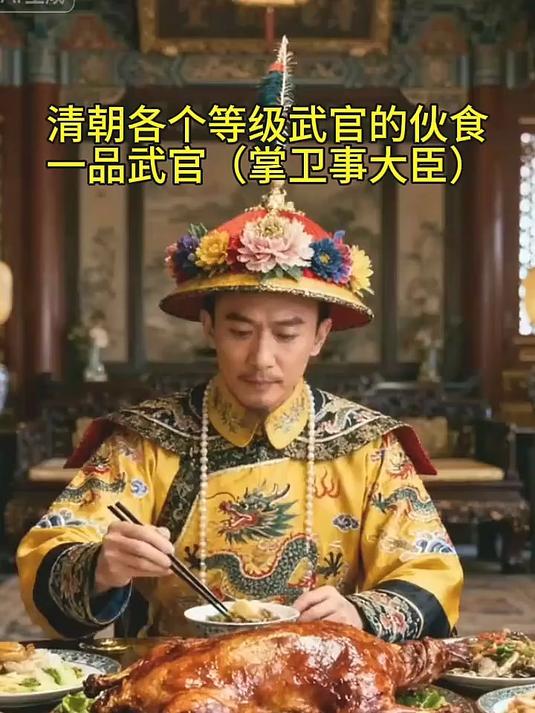 从烤全羊到玉米饼：清朝武官的饭，是职位的“照妖镜”
