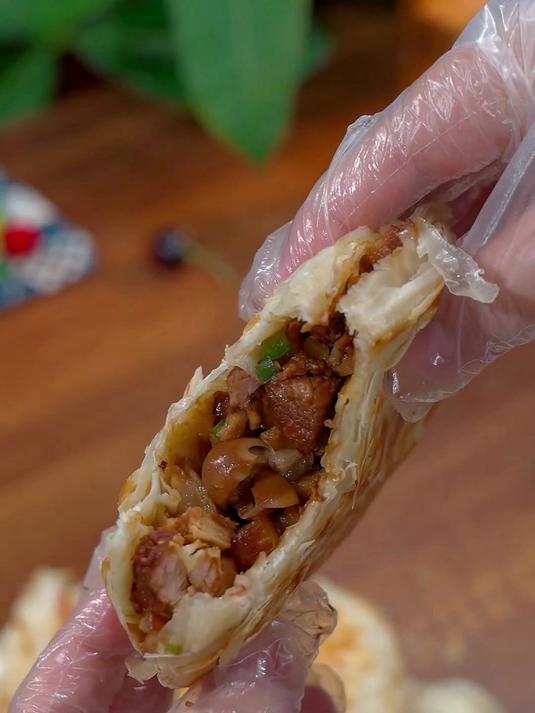 潼关肉夹馍饼胚,传统风味带回家?