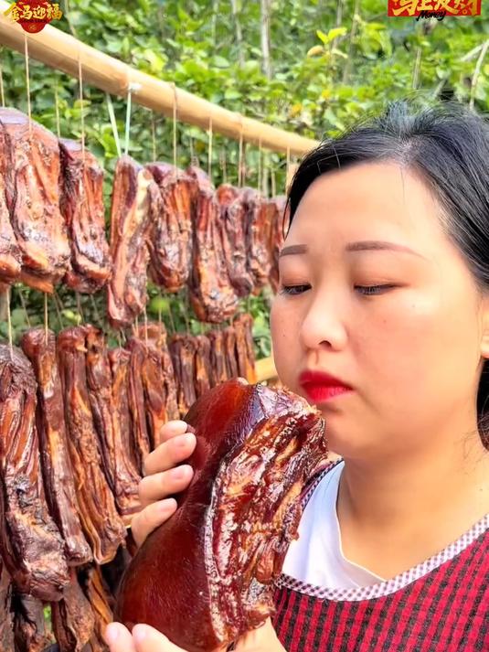 湖南正宗柴火腊肉_#农家烟熏腊肉