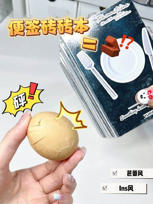 这么厚实的砖砖便签本当然是用来砸