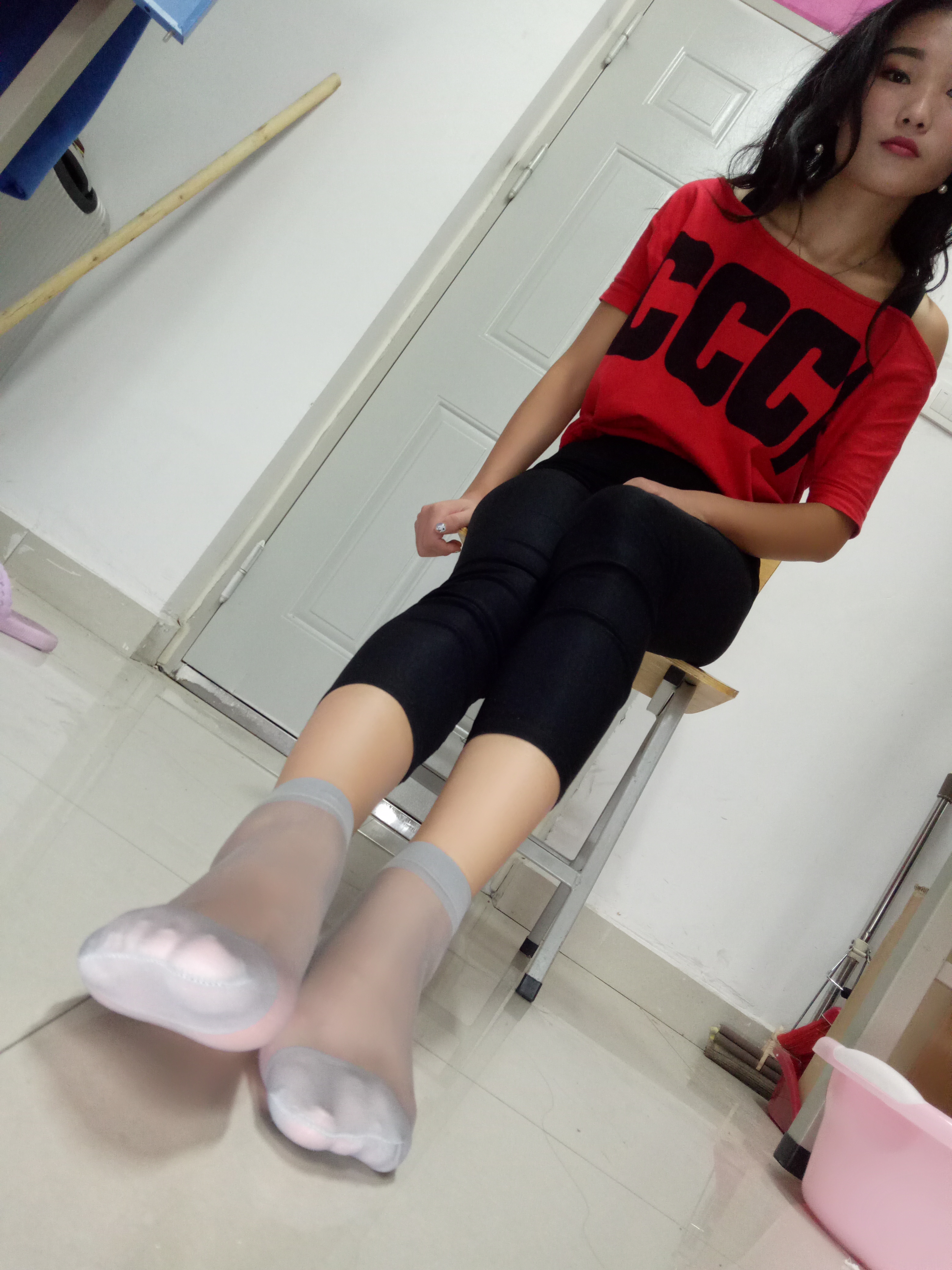 图片[28]-学妹校园寝室短丝系列037期 秦瑾&王莉莉[126P395M]-六色网