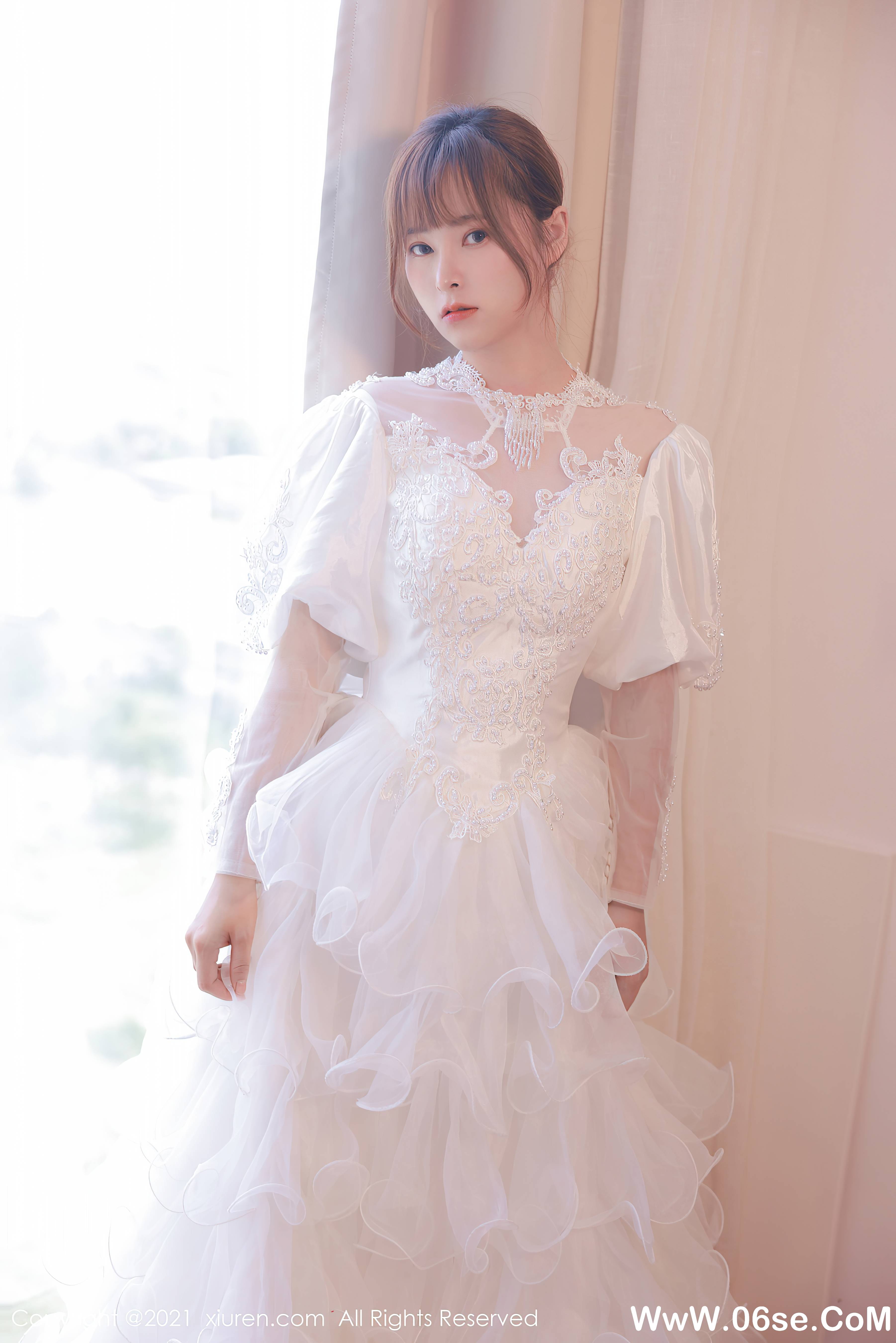 图片[2]-[XIUREN秀人网] 2021.07.15 NO.3671 奈沐子[55+1P503M]-六色网