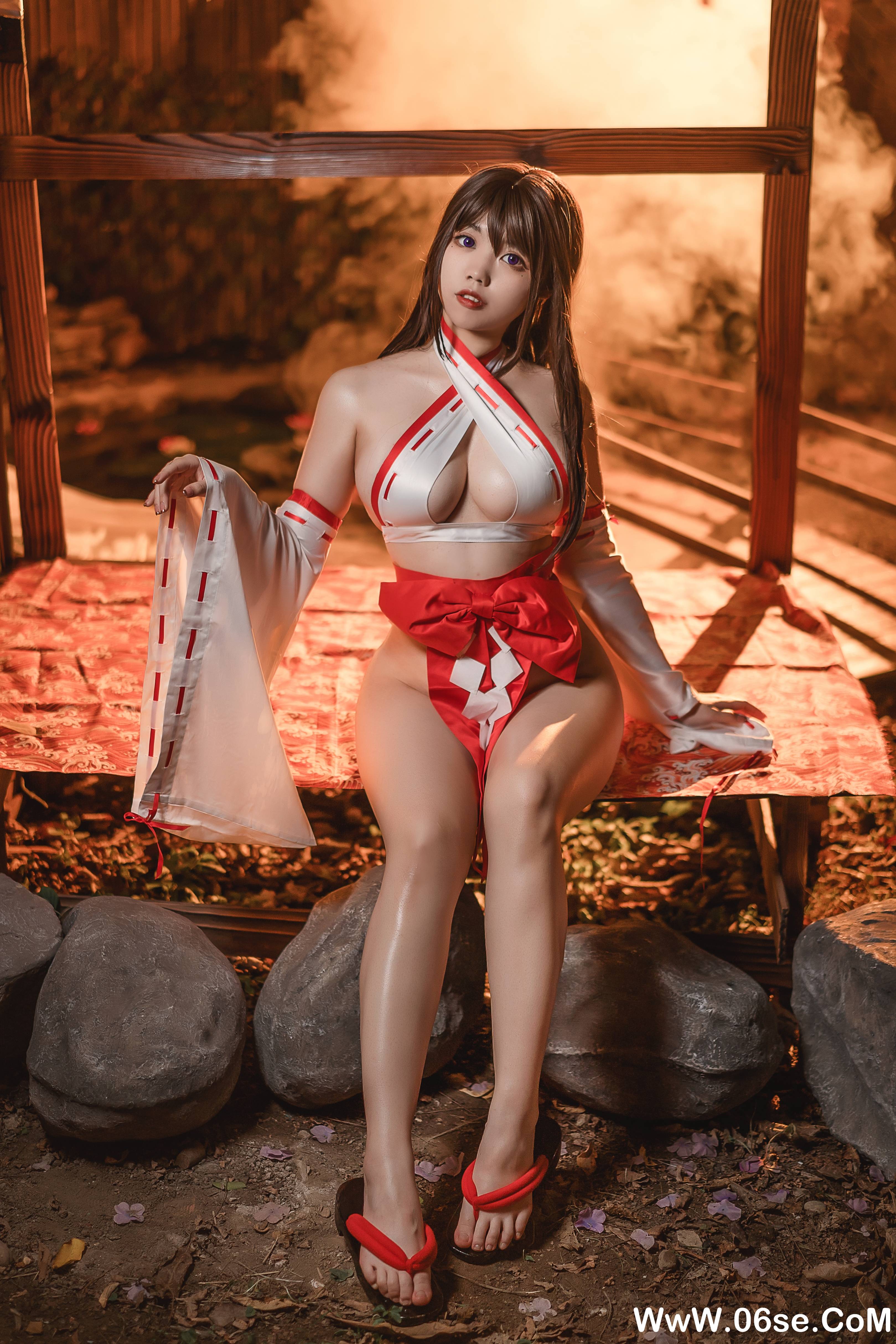 图片[31]-啊日日_Ganlory NO.007 – 绳与巫女 [35P342M]-六色网