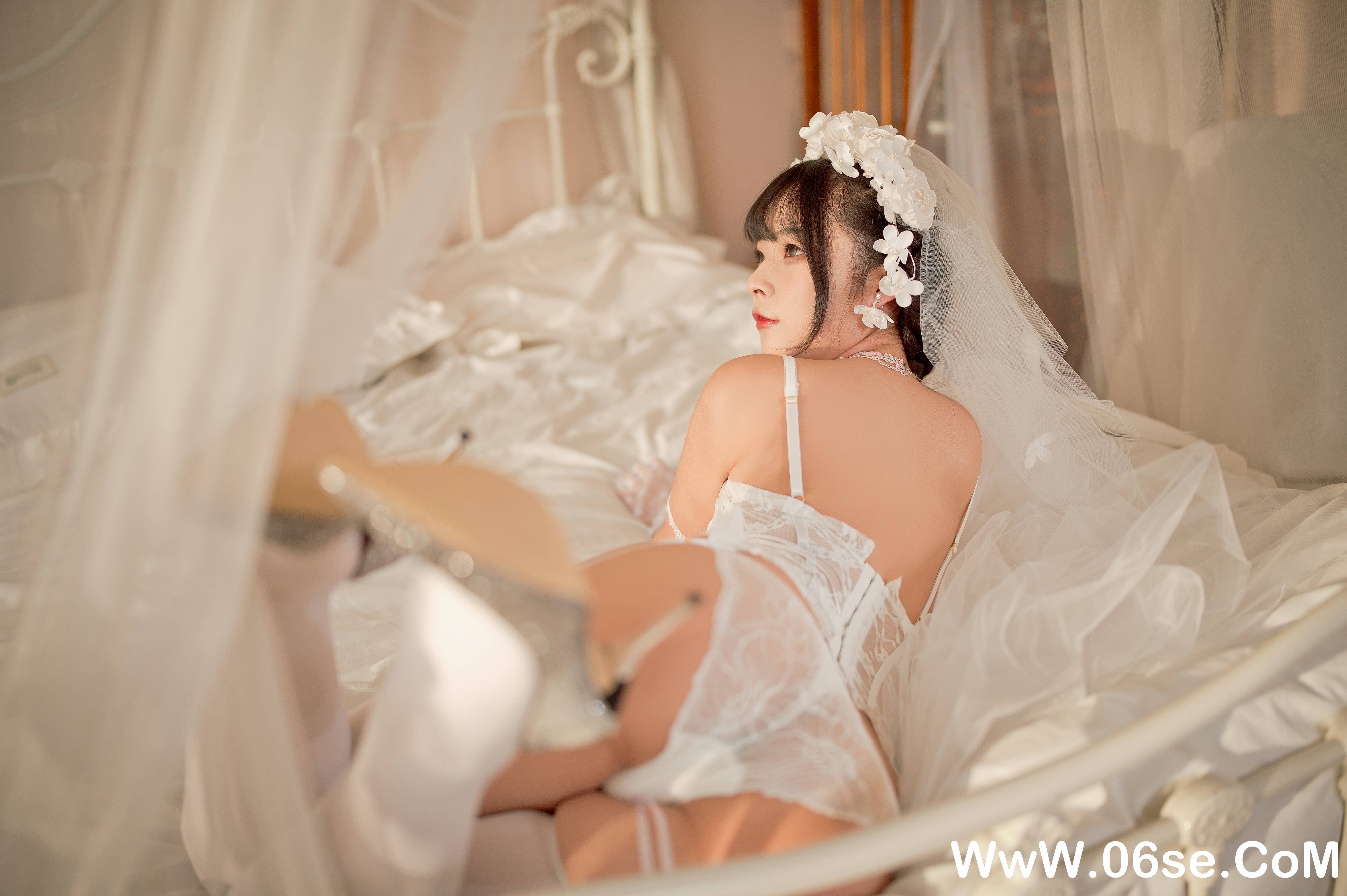 图片[46]-yuuhui玉汇 NO.004 — 纯白花嫁[60P860M]-六色网
