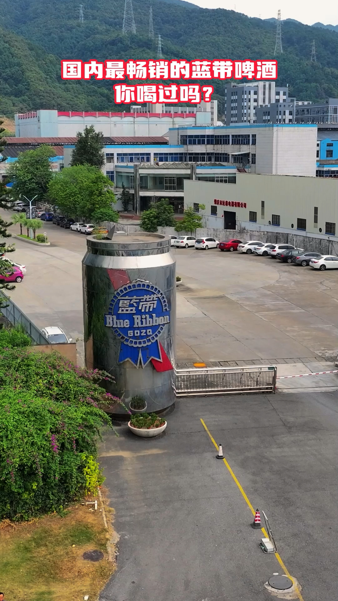 国内最畅销的啤酒你喝过吗?蓝带啤酒厂有多少广东人不知道在哪的。蓝带啤酒天长地久