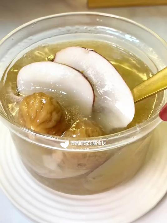 今天喝汤|海底椰无花果炖肉糜|润肠通便