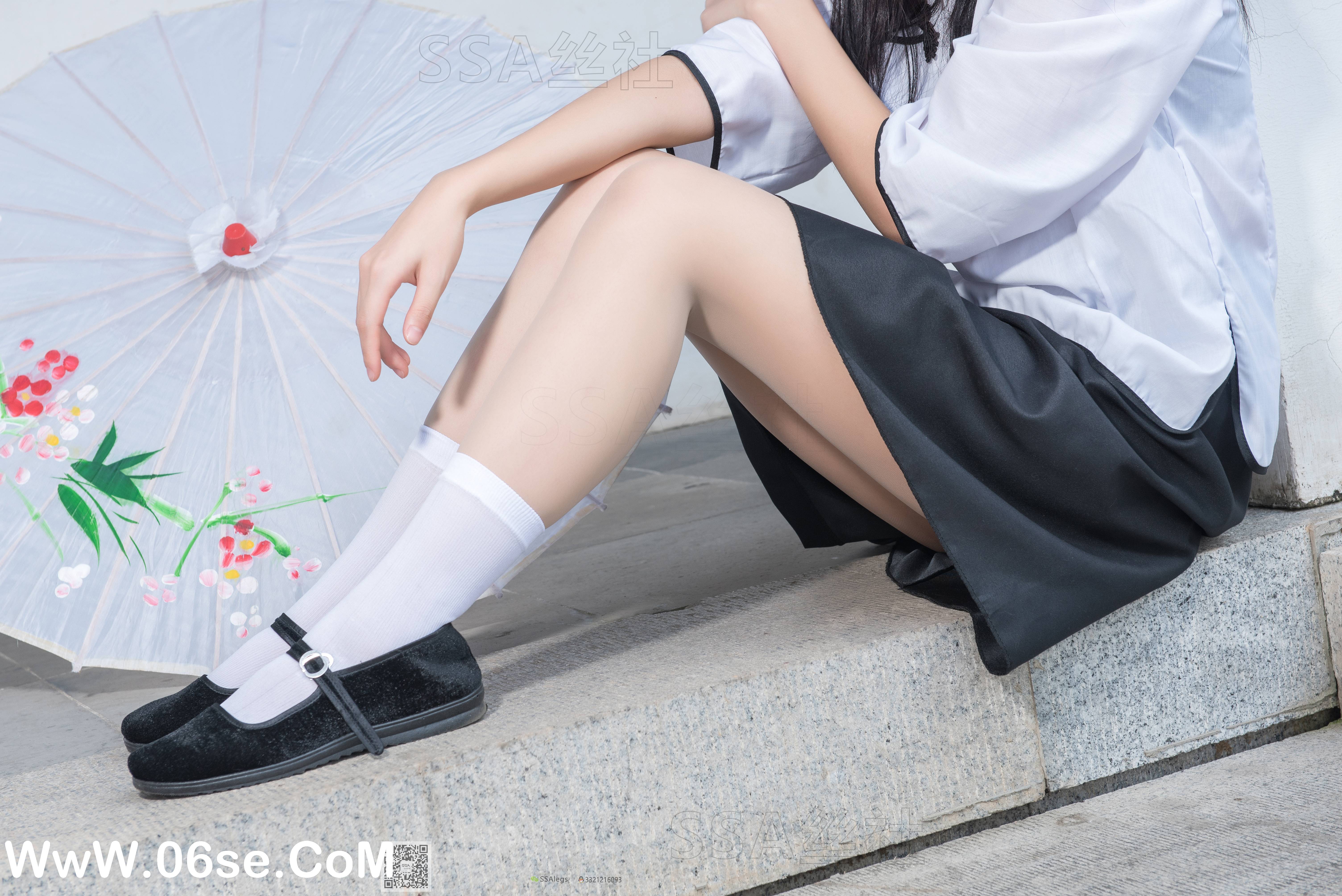 图片[37]-[SSA丝社] NO.068 君君 民国学妹肉丝白袜[120P1.85G]-六色网