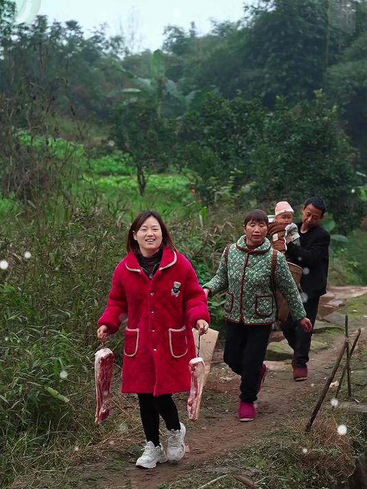 小酥肉 媳妇又去街上买几块三线