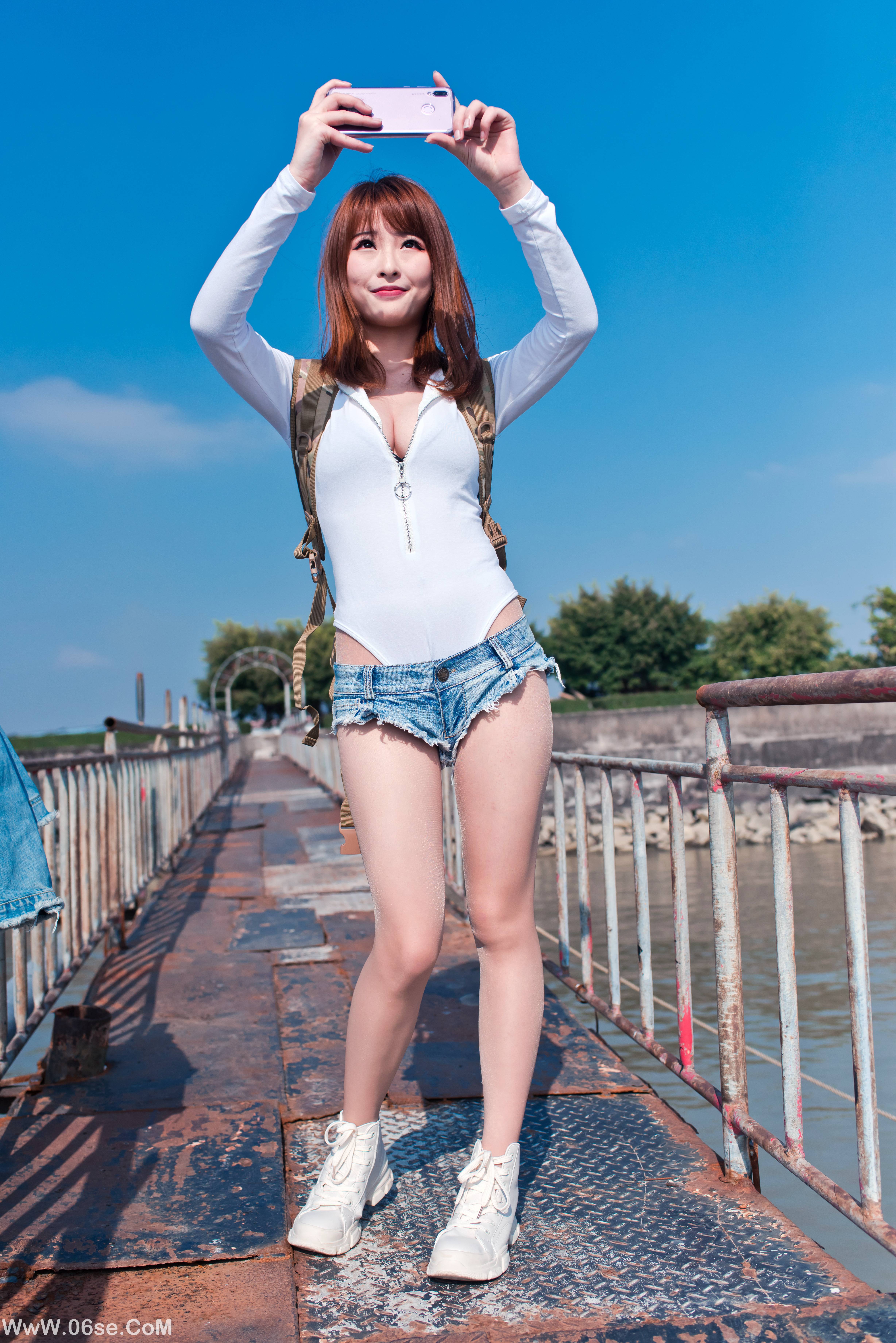 图片[234]-清水由乃 NO.003 御风街拍 轻水海鸥岛RS牛仔街拍 [413P2.81G]-六色网