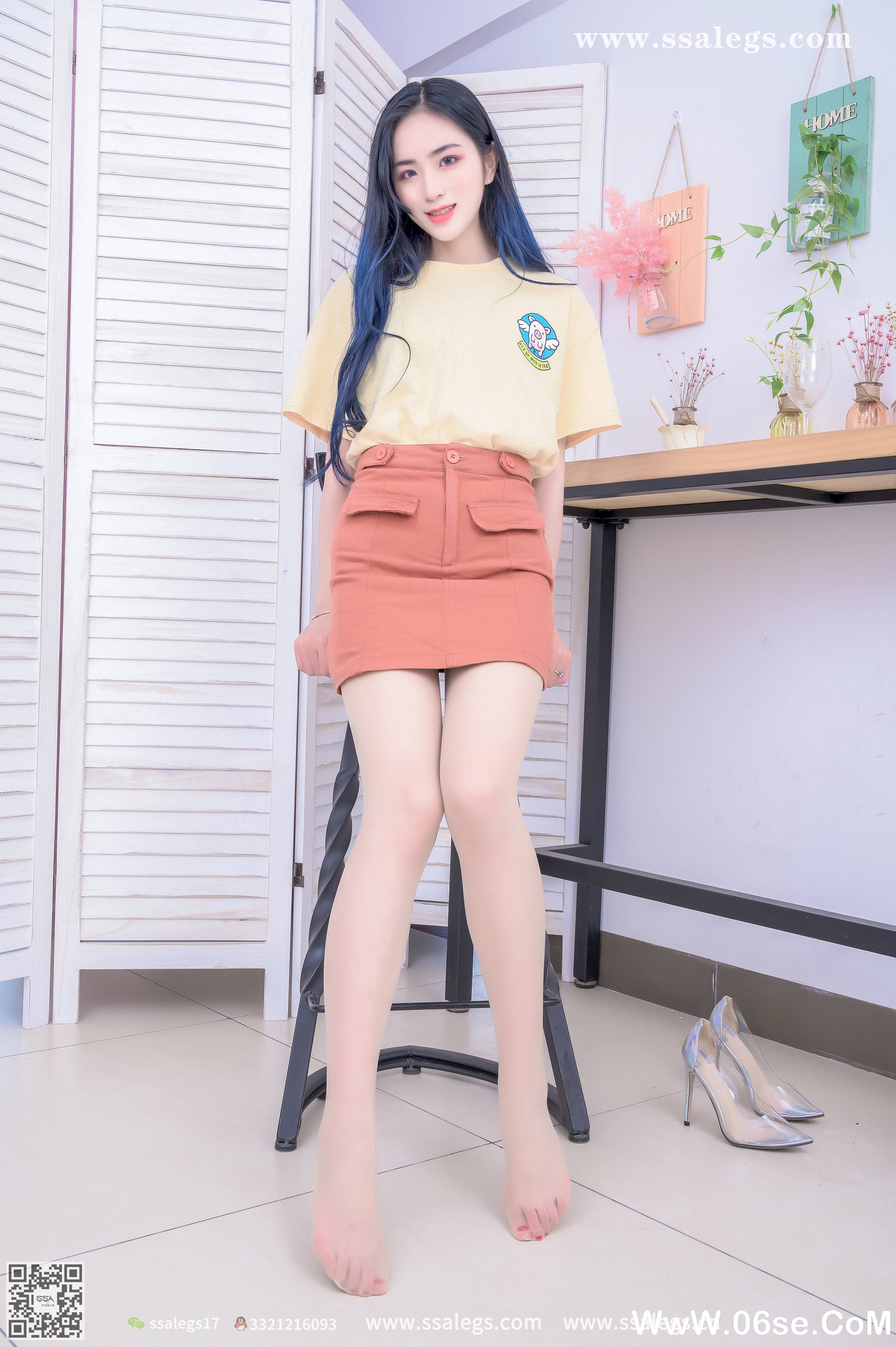 图片[111]-[SSA丝社] NO.355 茵茵第一次见面请多多关照[137P1.13G]-六色网