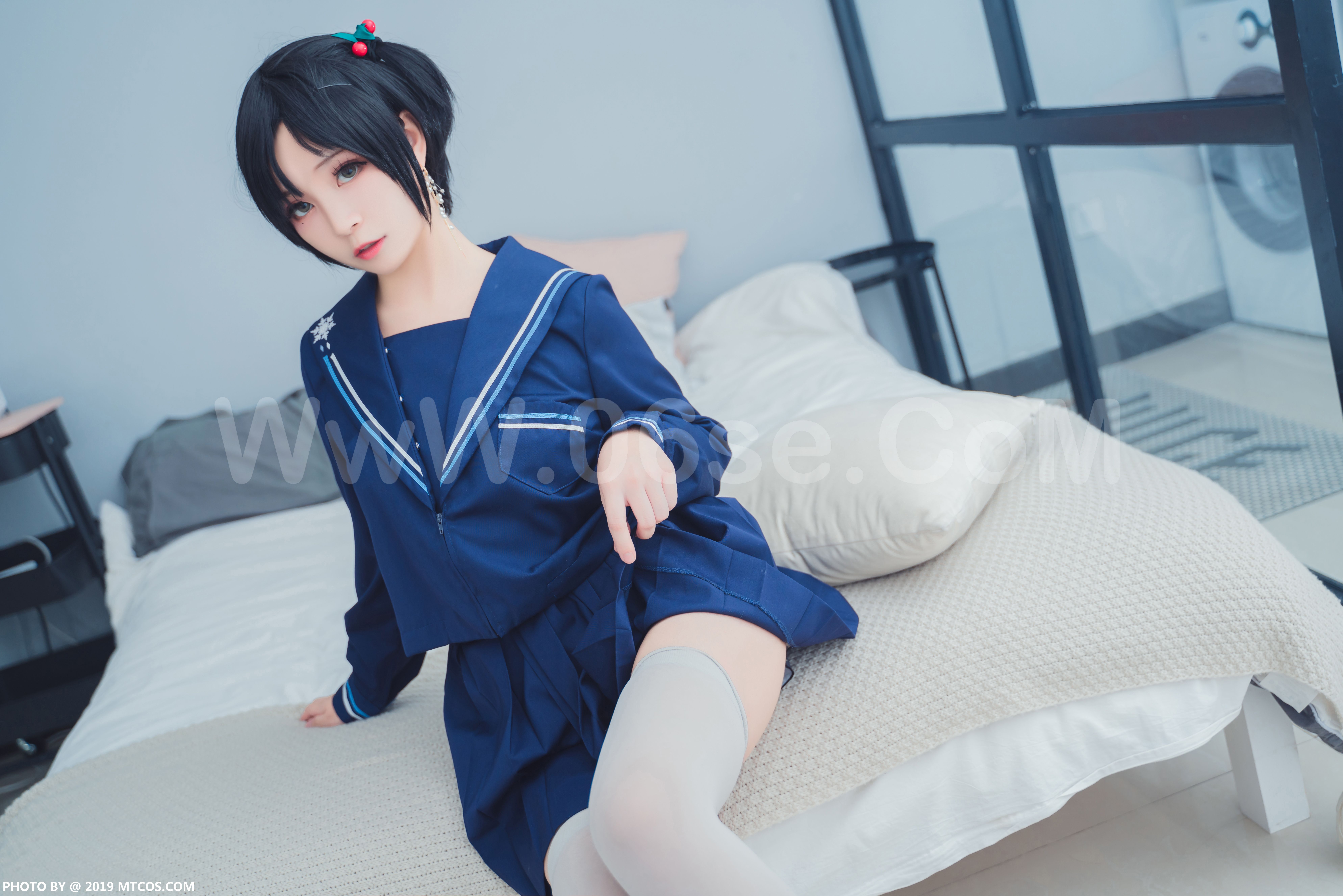 图片[26]-[MTCos] 喵糖映画 Vol.010 大眼JK妹-六色网