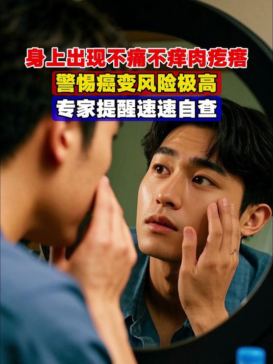 身上出现不痛不痒肉疙瘩,警惕癌变风险极高,专家提醒速速自查