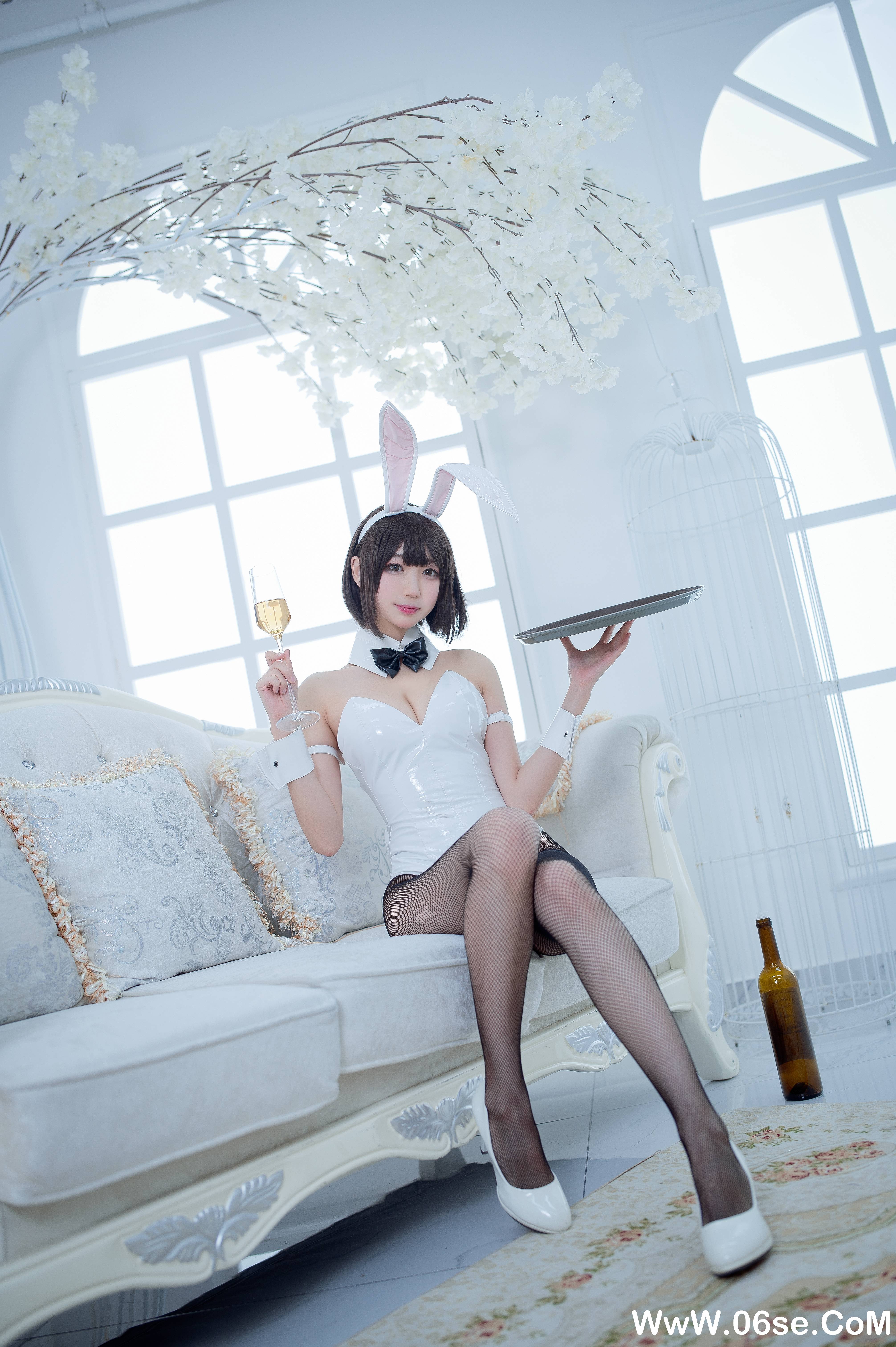 图片[2]-周叽是可爱兔兔 NO.035 – 加藤惠兔女郎 [32P346M]-六色网