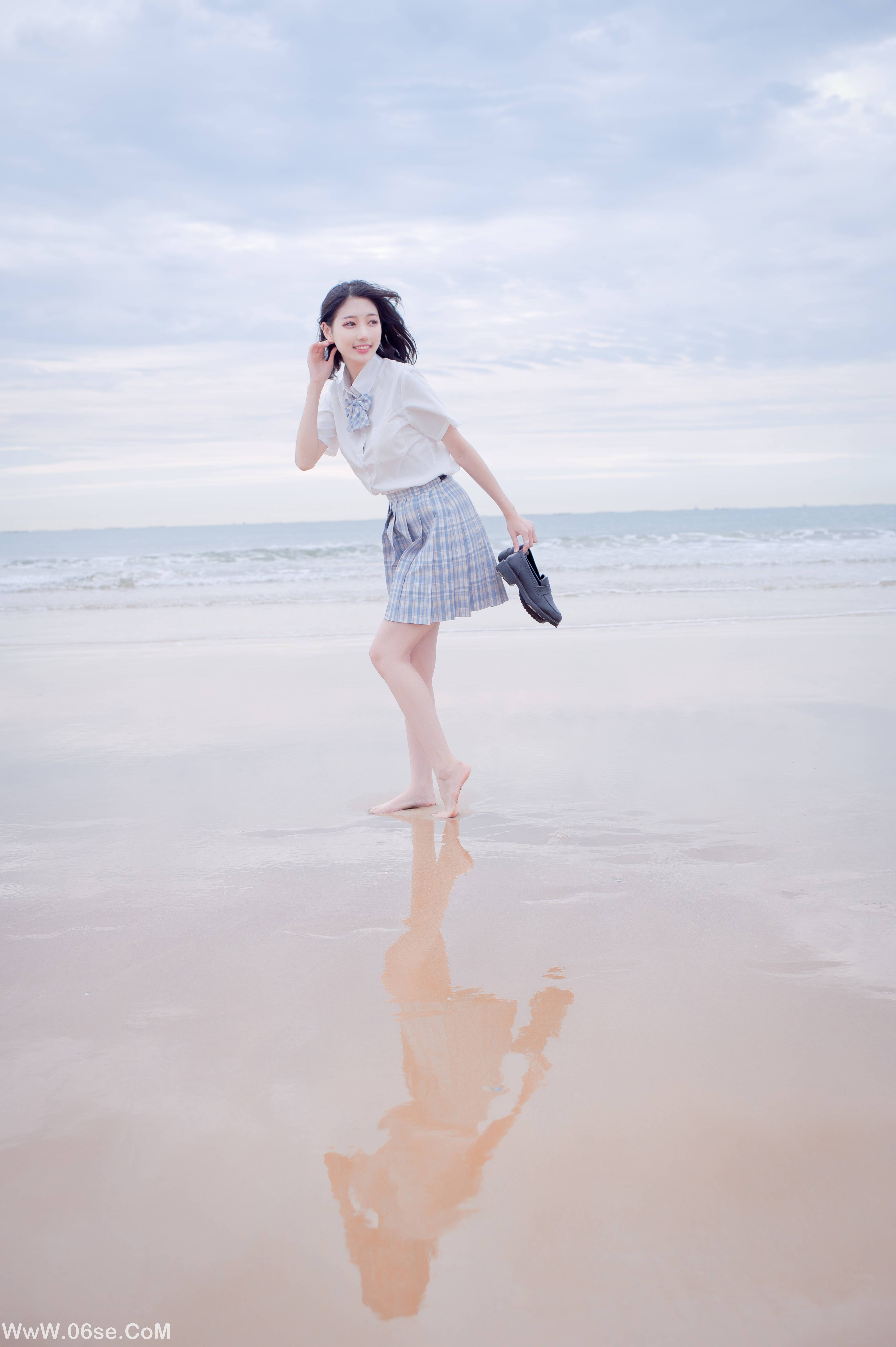 图片[15]-周叽是可爱兔兔 NO.020 海边jk[[35P252M]-六色网