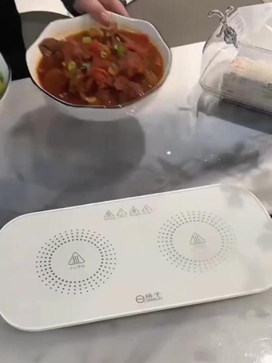 想要随时吃到热饭热菜,还是要选择这款暖菜板子,方便又好用