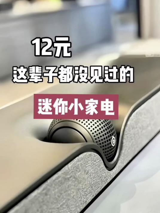 这辈子都没见过的迷你小家电!错过拍大腿!