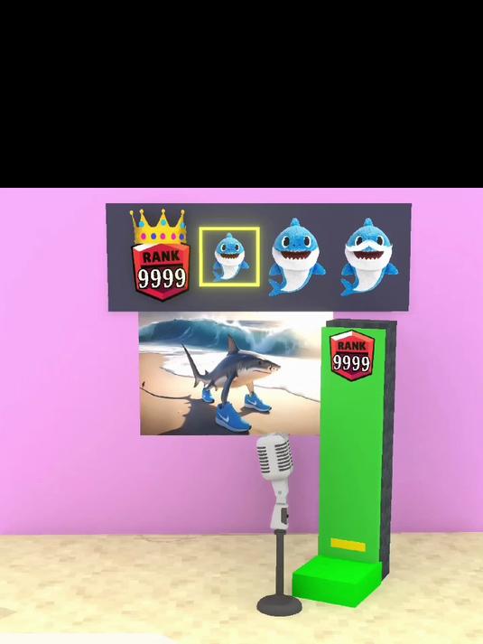 鲨鱼的小玩偶唱歌游戏