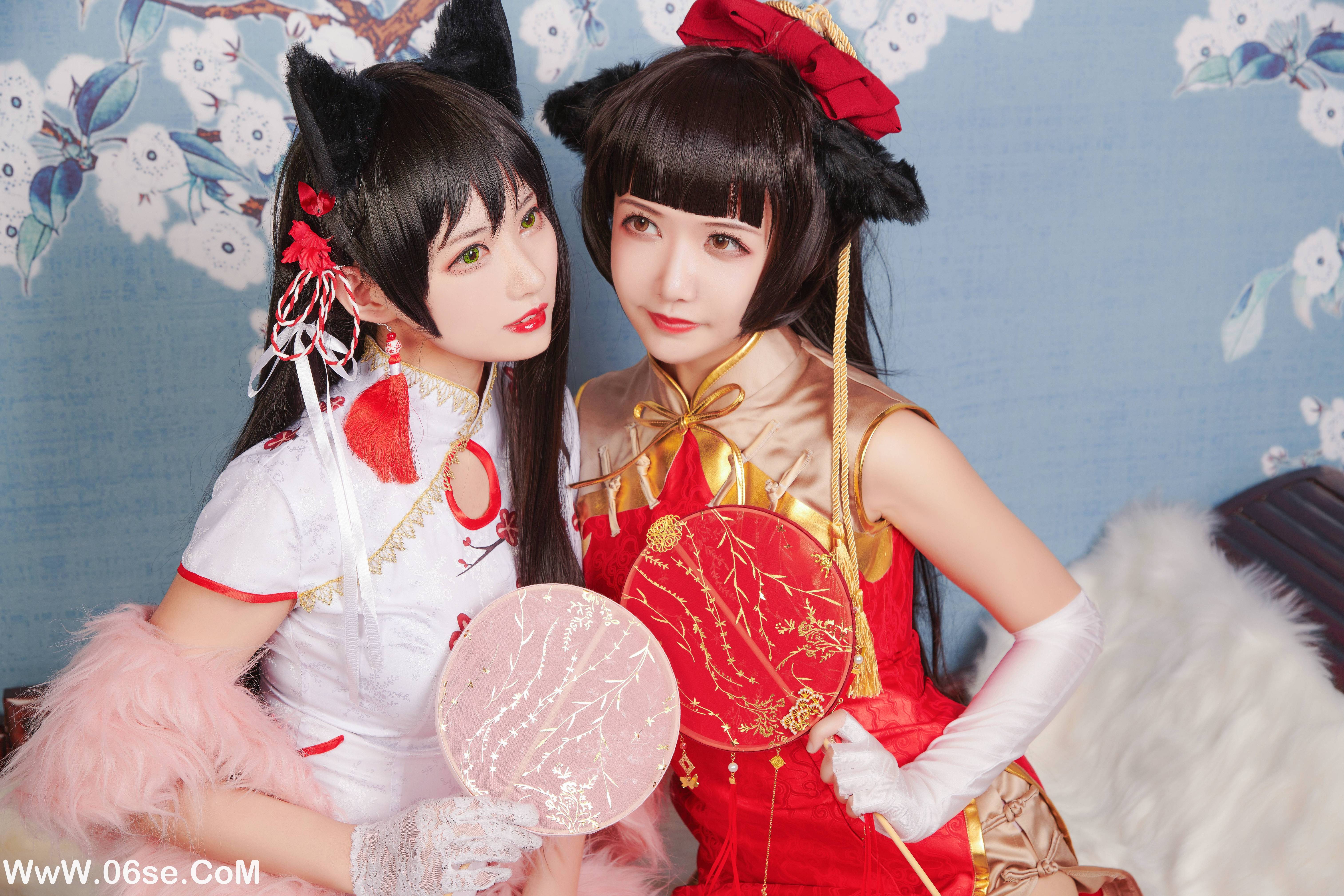 图片[10]-源纱希喵喵喵 NO.004 &Meiyi_烛墨 犬獒旗袍 [12P157M]-六色网
