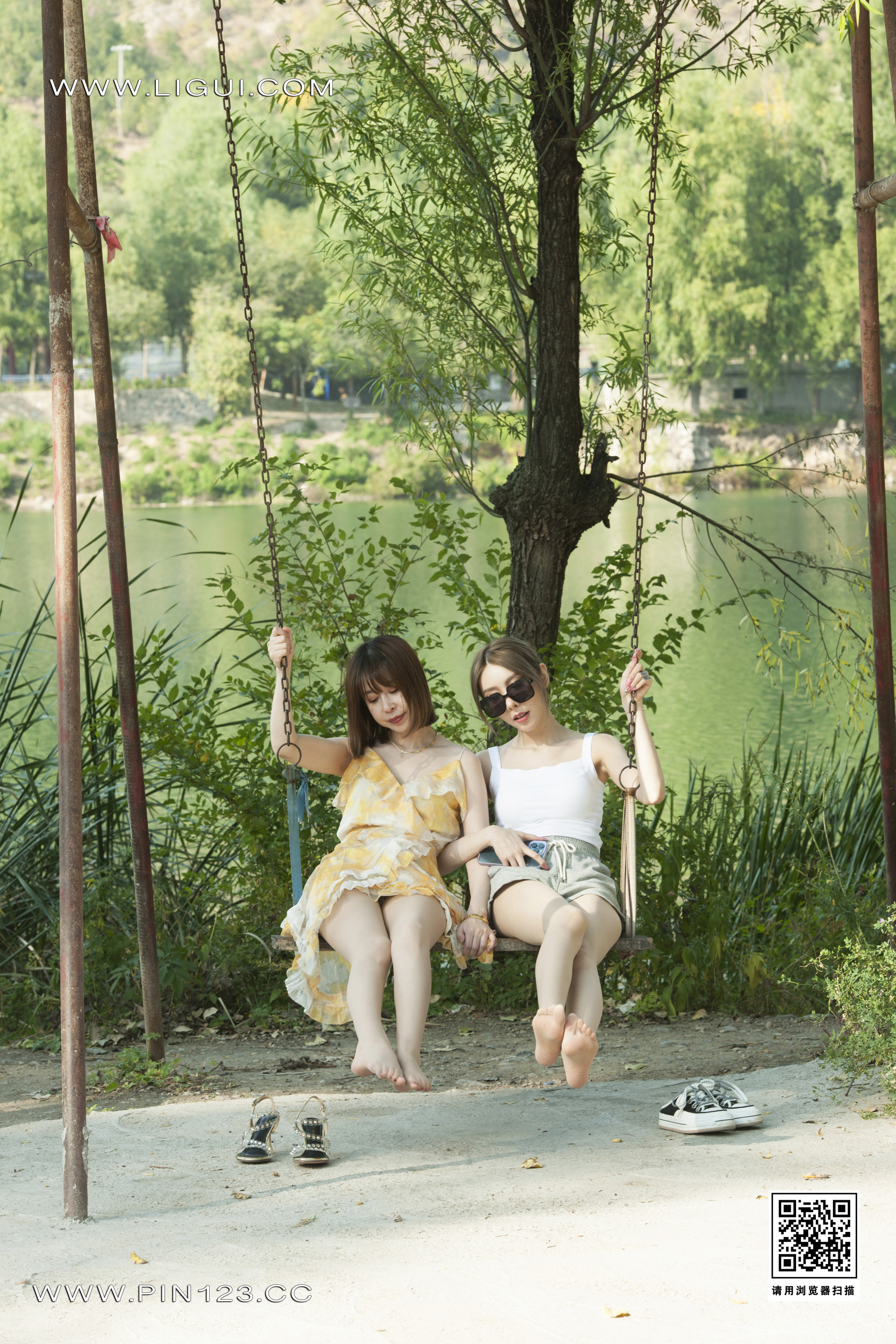 图片[33]-[Ligui丽柜] 2022.10.28  香丝露营 兔子&vicky-六色网