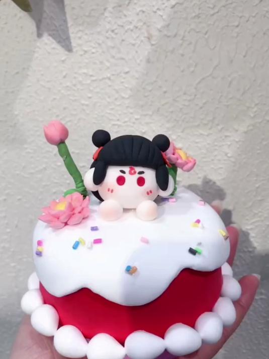 哪吒小蛋糕款八音盒!