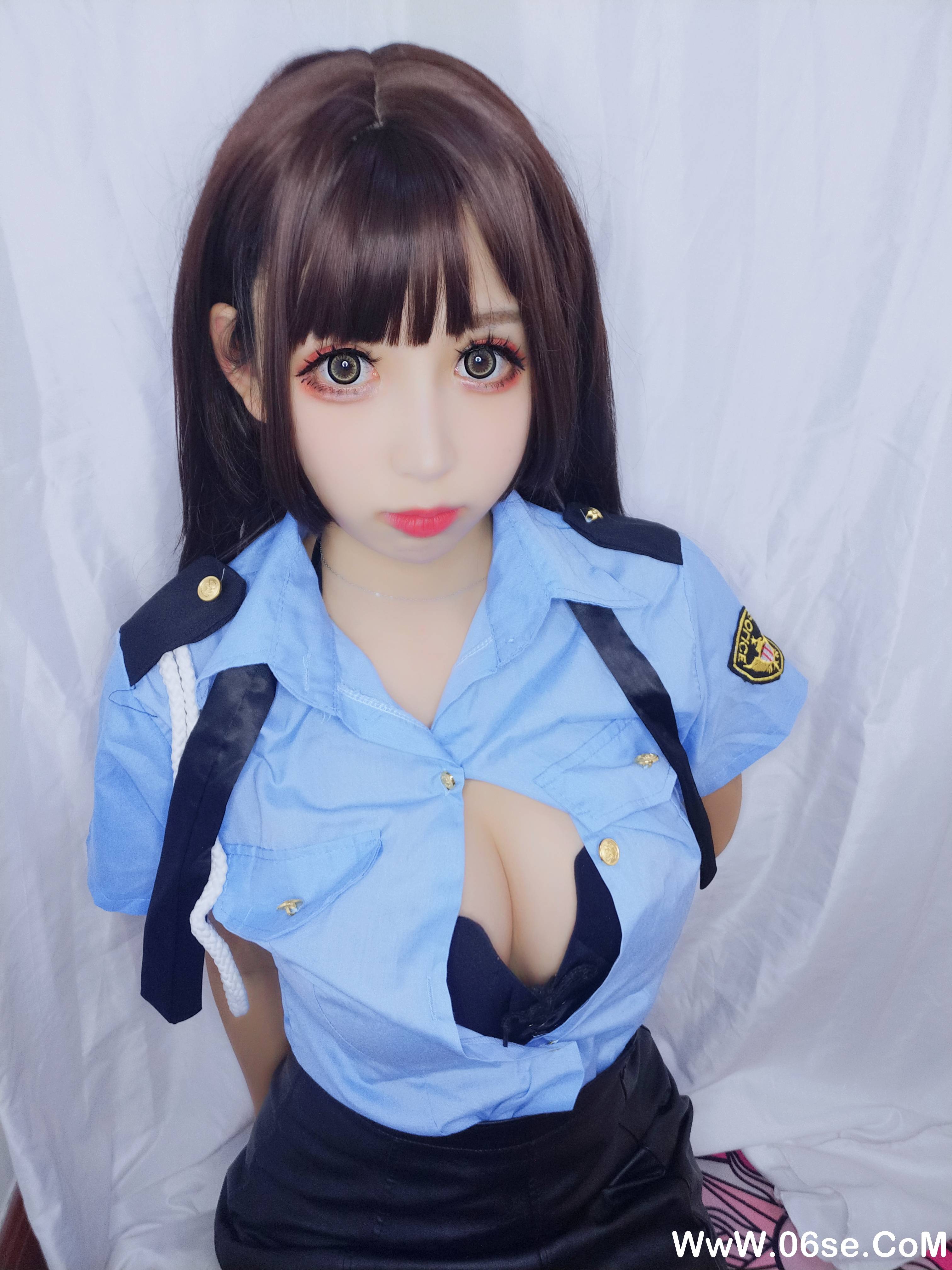 图片[12]-黑米粥 NO.009 –  蓝色制服 [15P+1V112M]-六色网