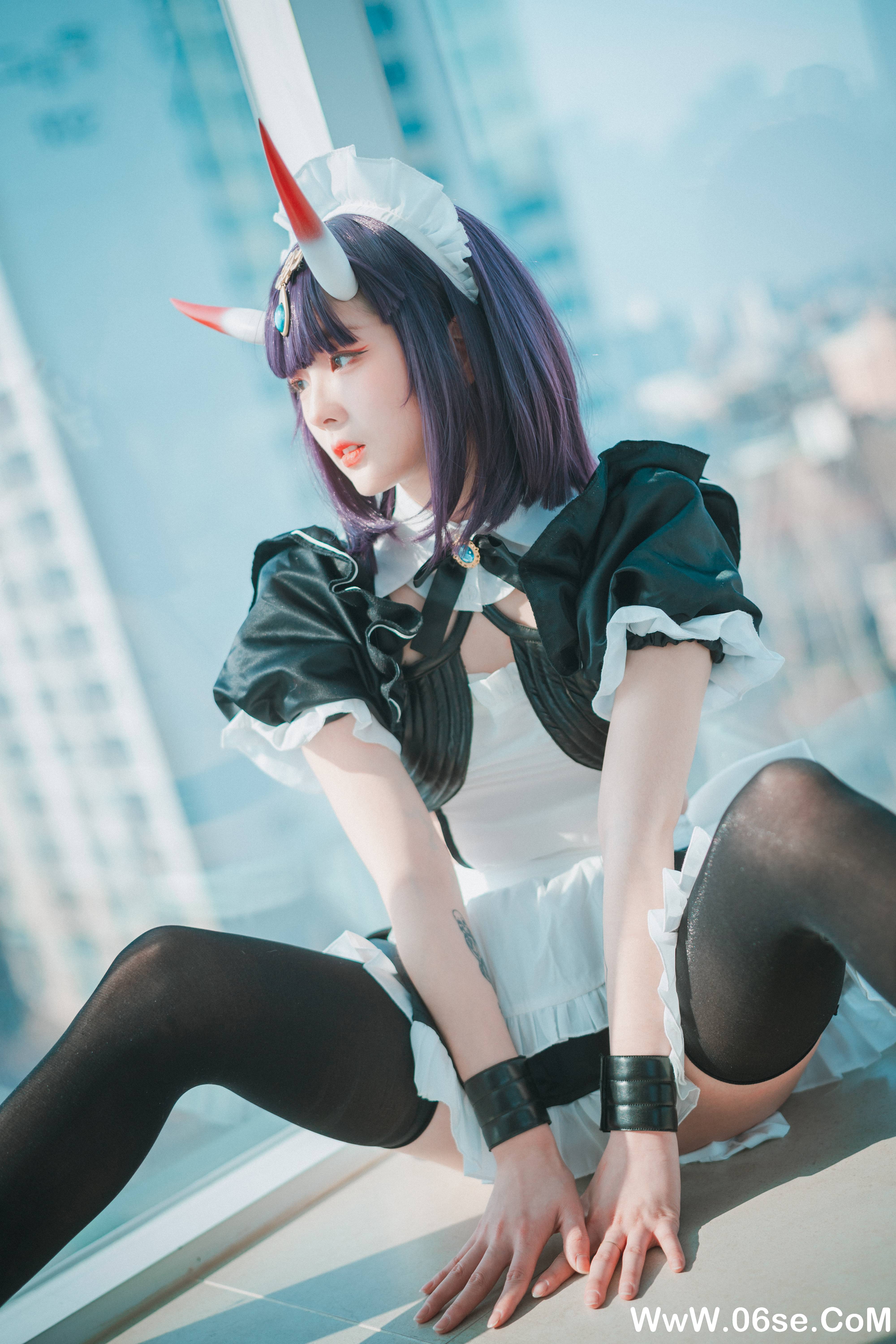 图片[2]-DJAWA – NO.104 Shuten Douji Maid [71P699M]-六色网