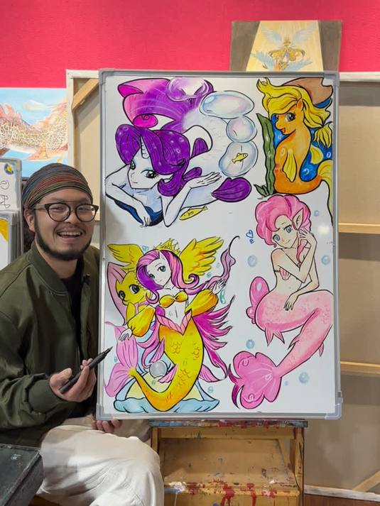 小马宝莉人鱼版二创