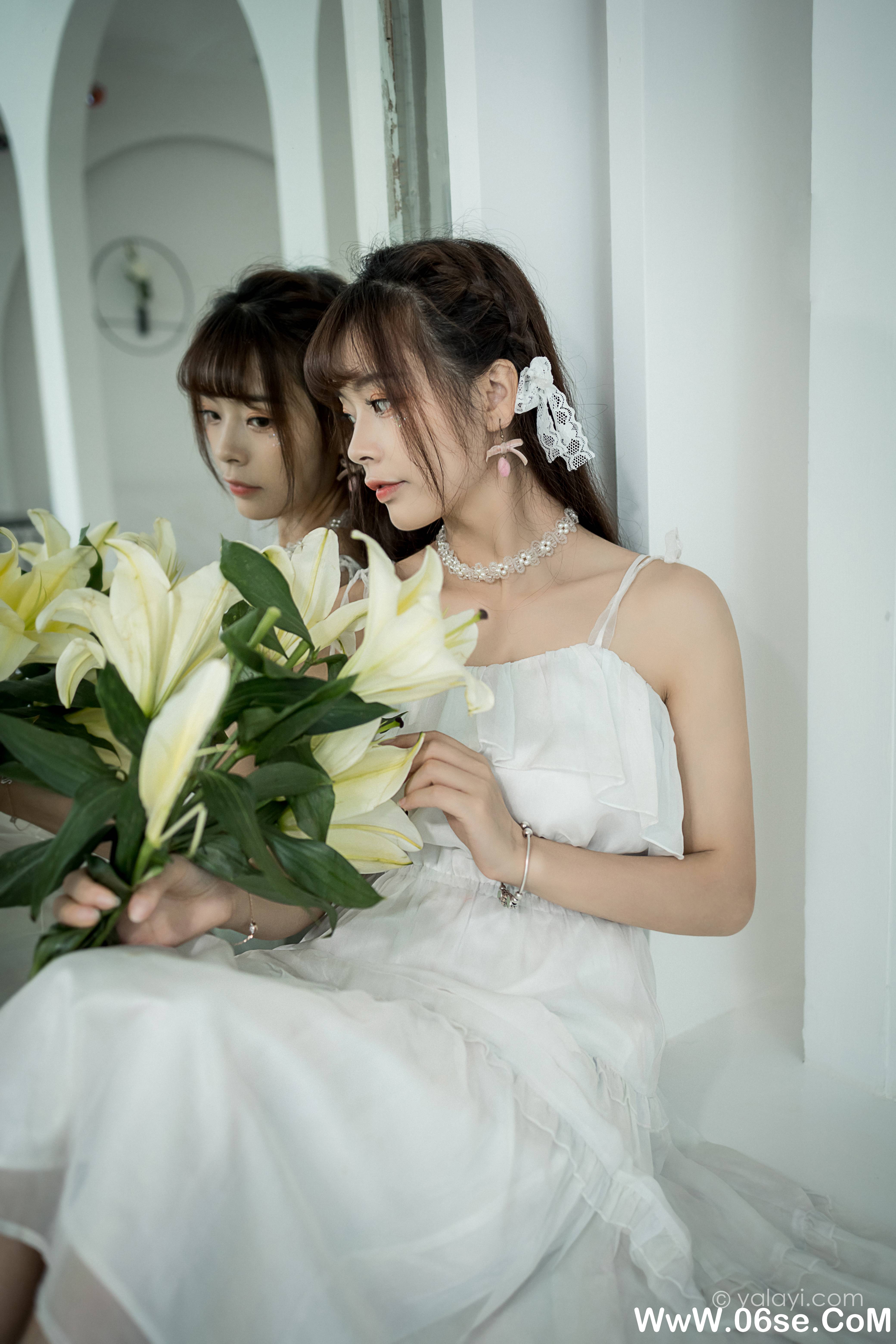 图片[31]-[YALAYI雅拉伊] 2021.07.19 NO.816 程小蝶《白色恋人》[40+1P436M]-六色网
