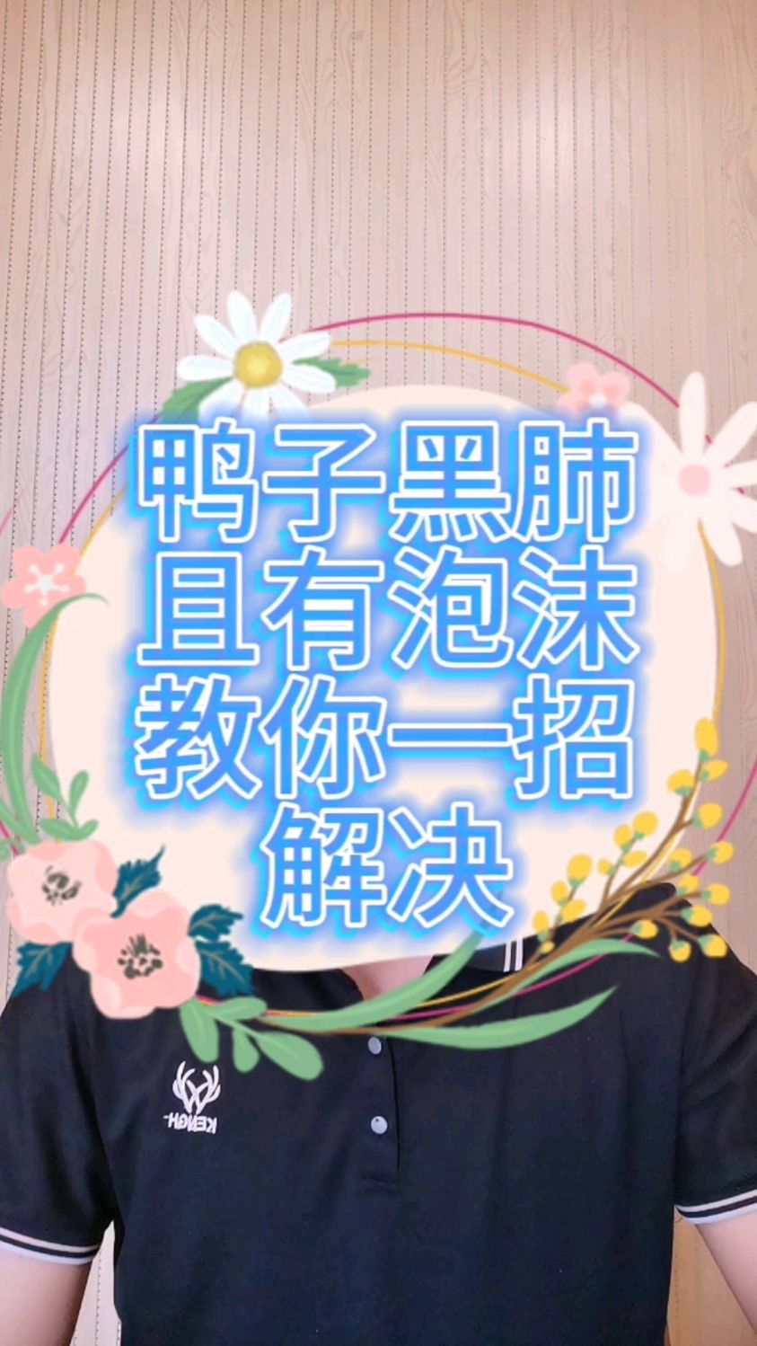 鸭子黑肺 鸭子黑肺是怎么造成的 鸭子黑肺怎么治 鸭子黑肺吃什么药