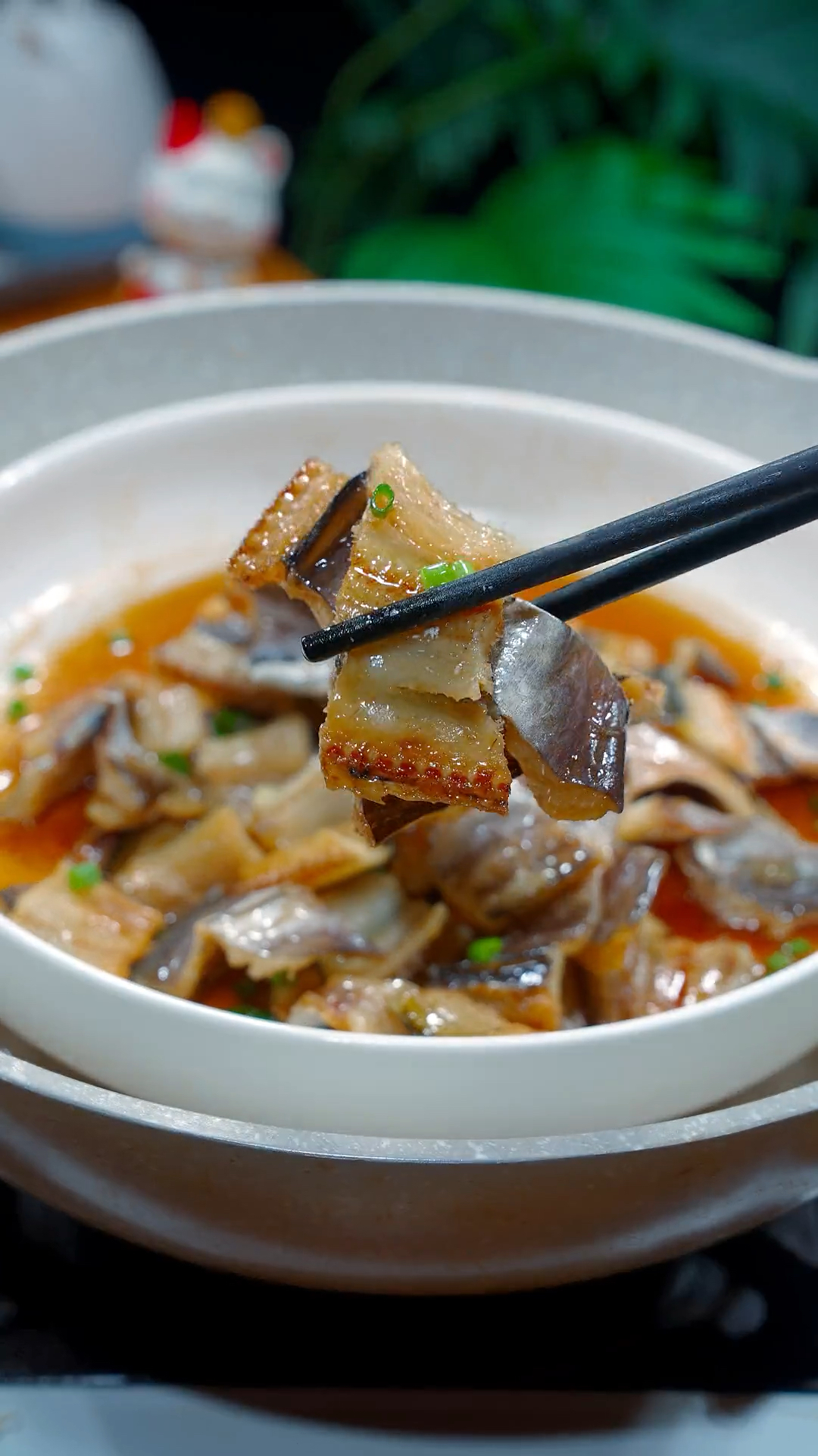 清蒸鳗鱼干是我们温州的一道特色菜,鲜香味美,喜欢你也试试!