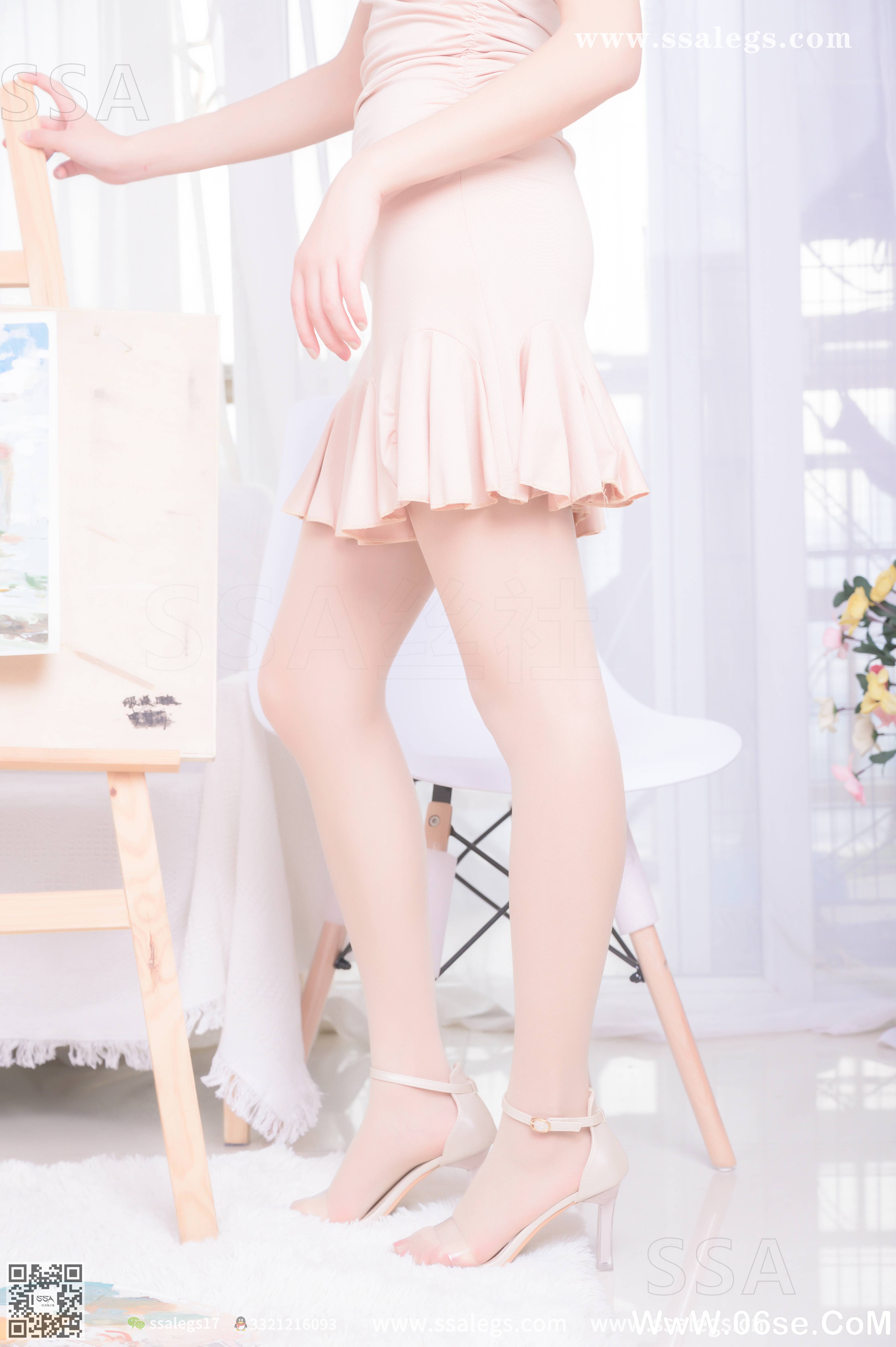 图片[47]-[SSA丝社] NO.340 素素画师少女的透明高跟鞋肉丝袜(上)[153P1.43G]-六色网