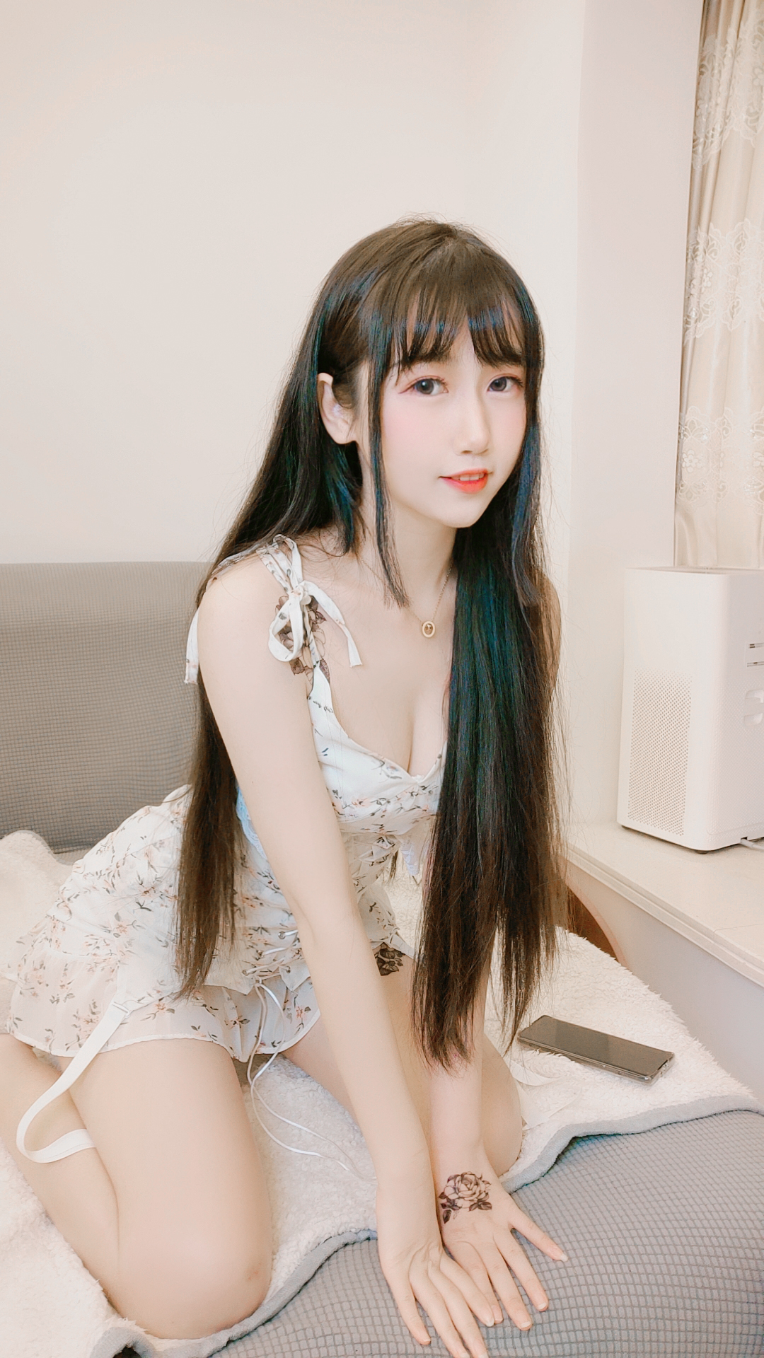 图片[11]-不呆猫 NO.018 — 温柔风连衣裙 [15P17M]-六色网
