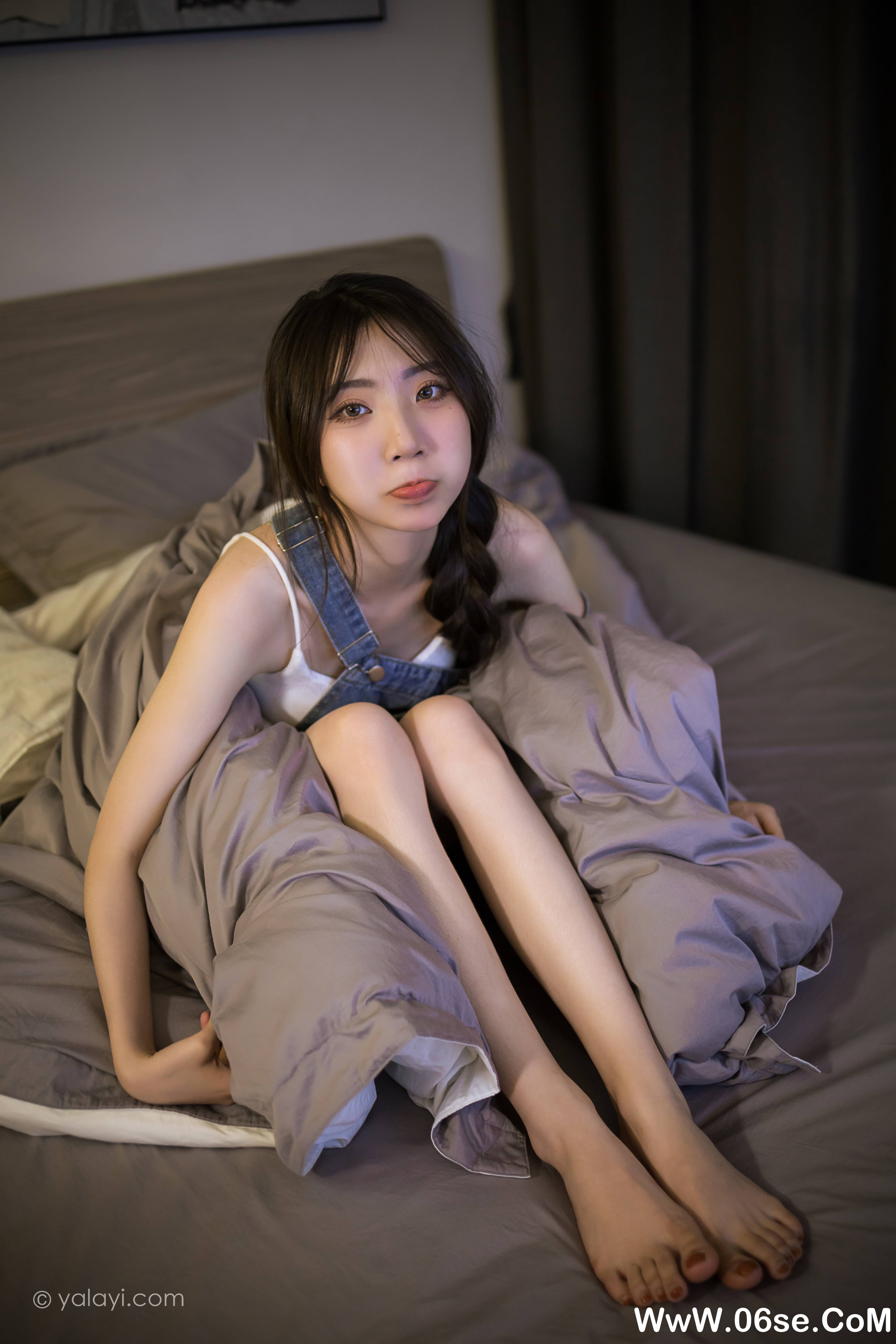 图片[36]-[YALAYI雅拉伊] 2021.06.21 NO.805 小乔《宅家日记》[40+1P475M]-六色网
