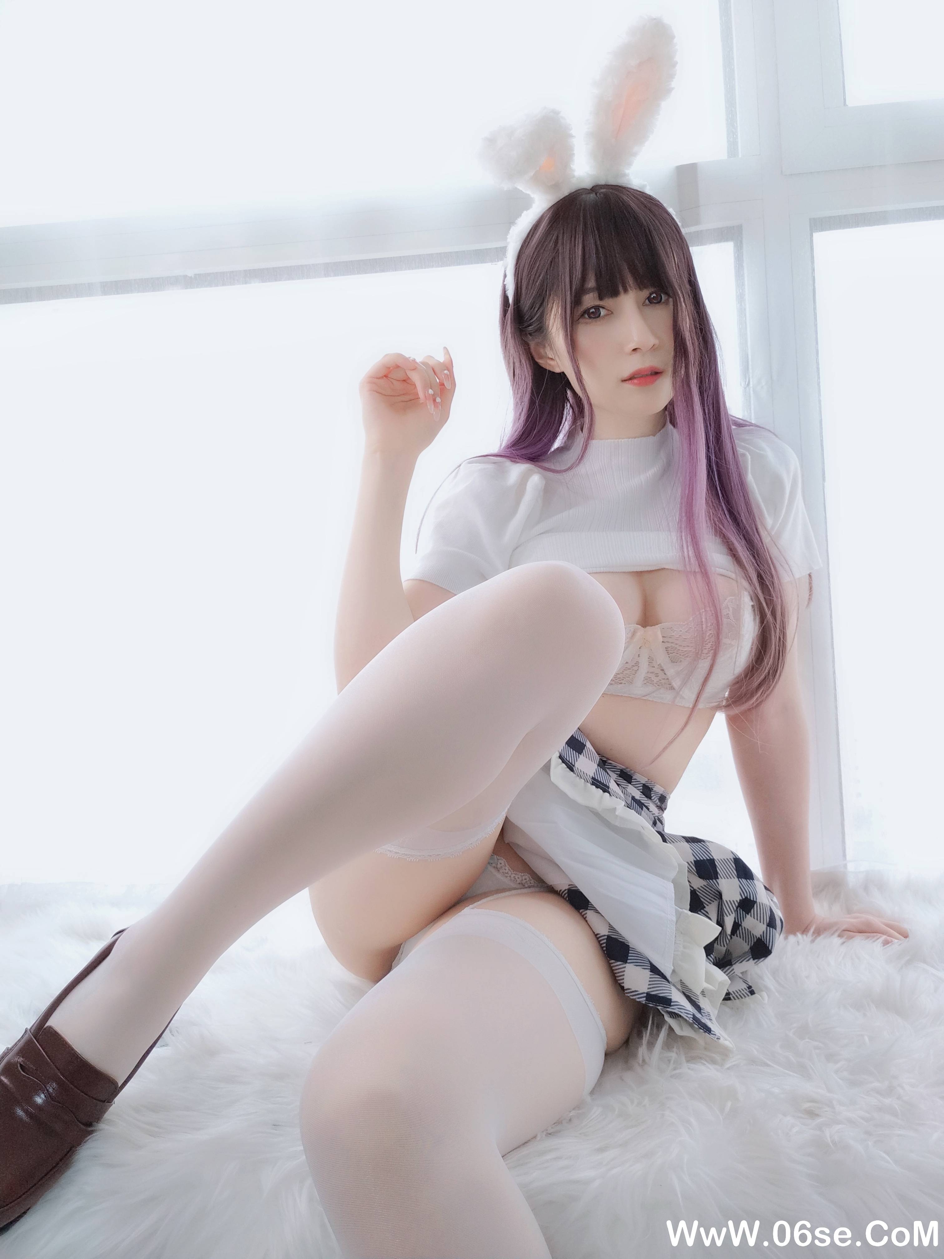 图片[165]-Coser小姐姐白银 NO.152 — 白丝兔女郎[168P+7V1.19G]-六色网