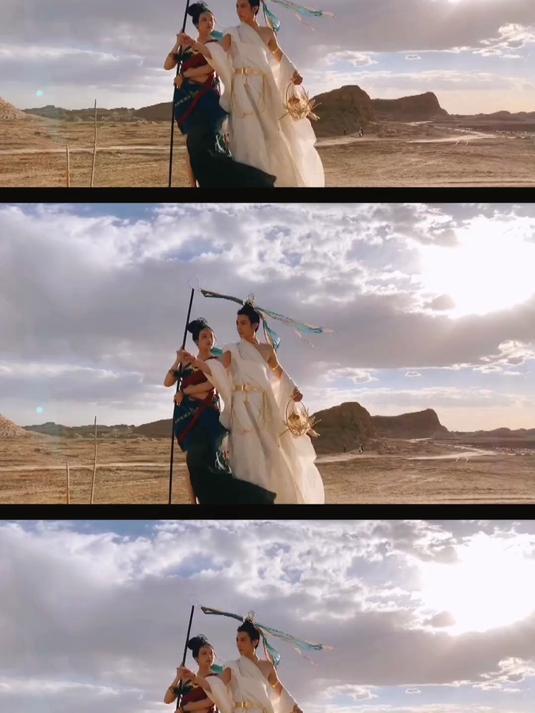 盘点我的敦煌风神话造型,白衣