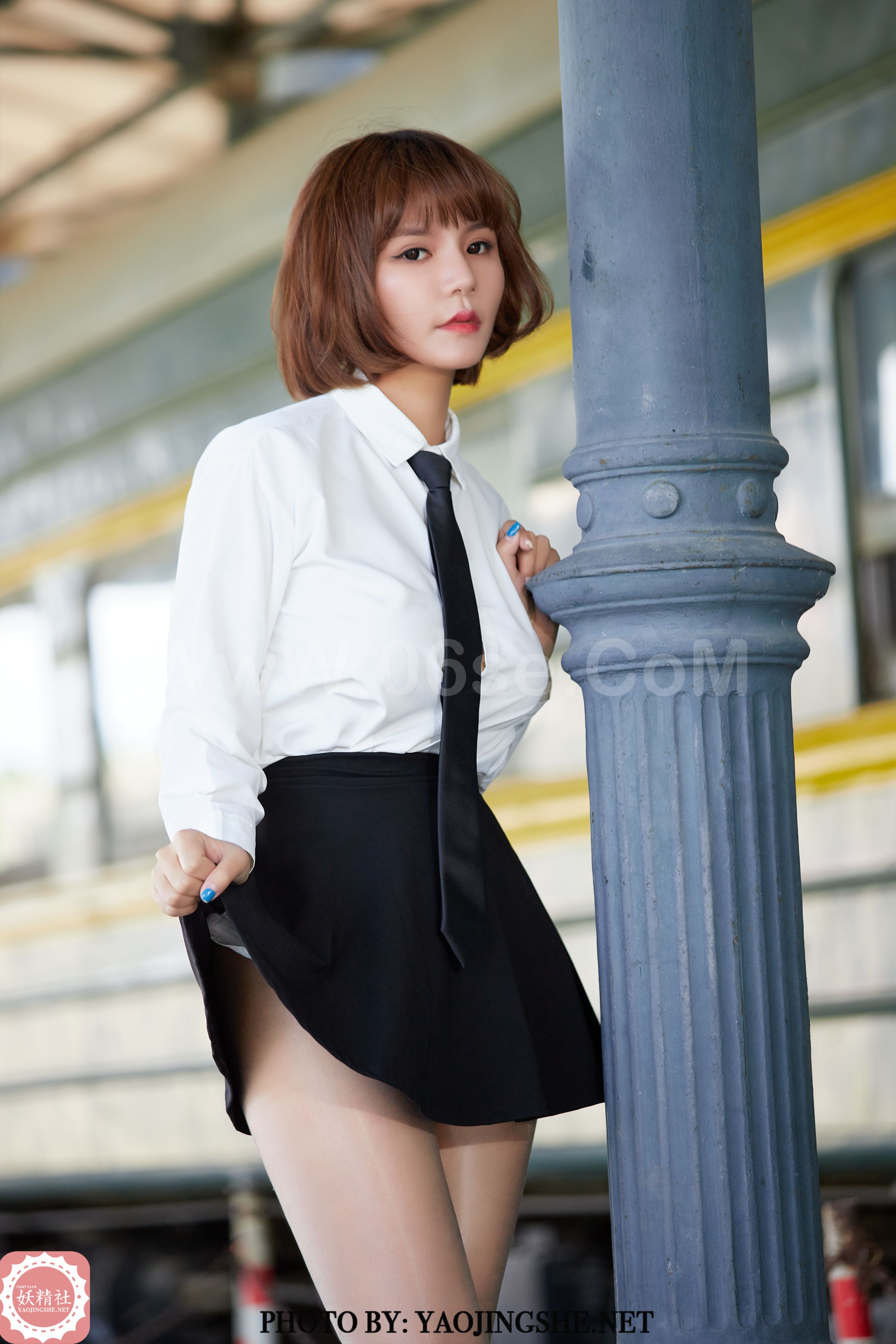 图片[51]-[YaoJingShe 妖精社] 2020.12.30 T2048《可爱JK》唐飞飞 [70P-483M]-六色网