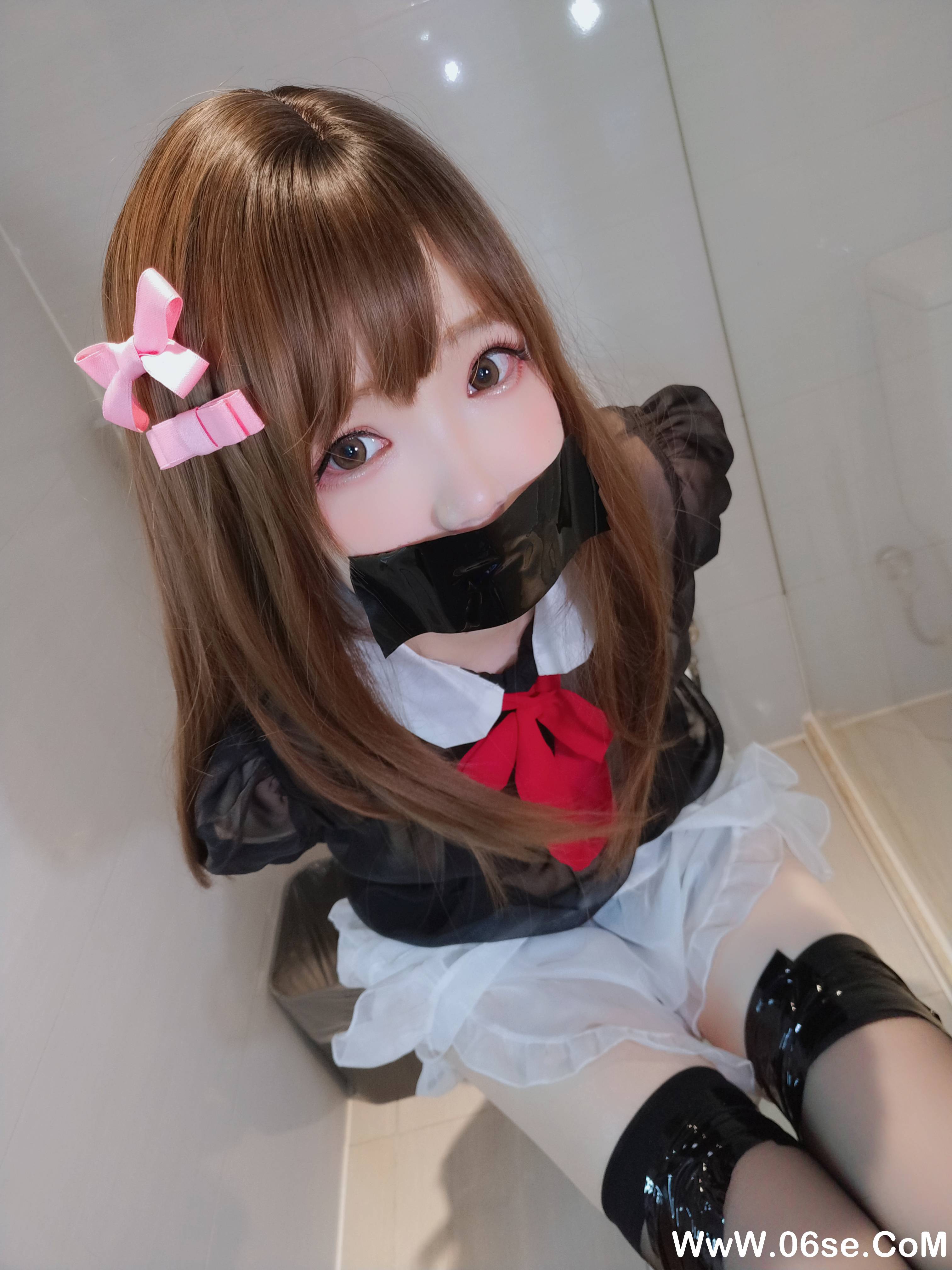 图片[50]-雪晴 – NO.028 浴室女仆 [93P+13V1.58G]-六色网