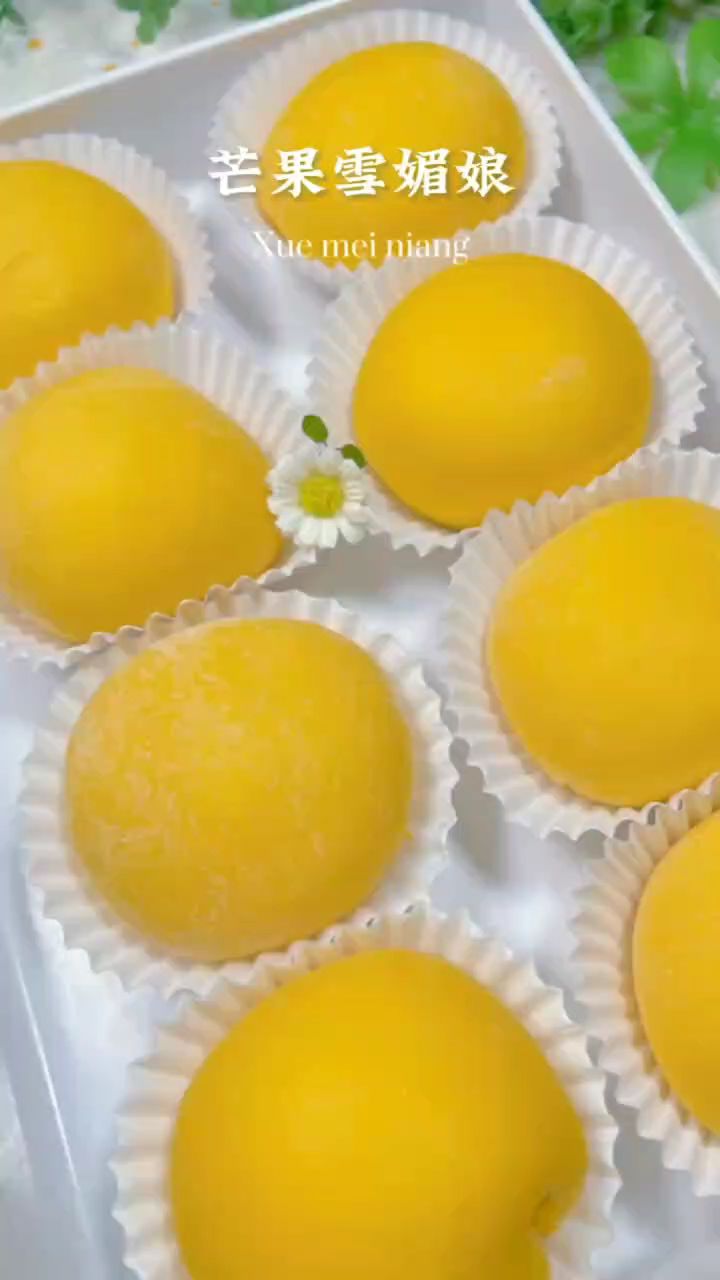 芒果雪媚娘做法