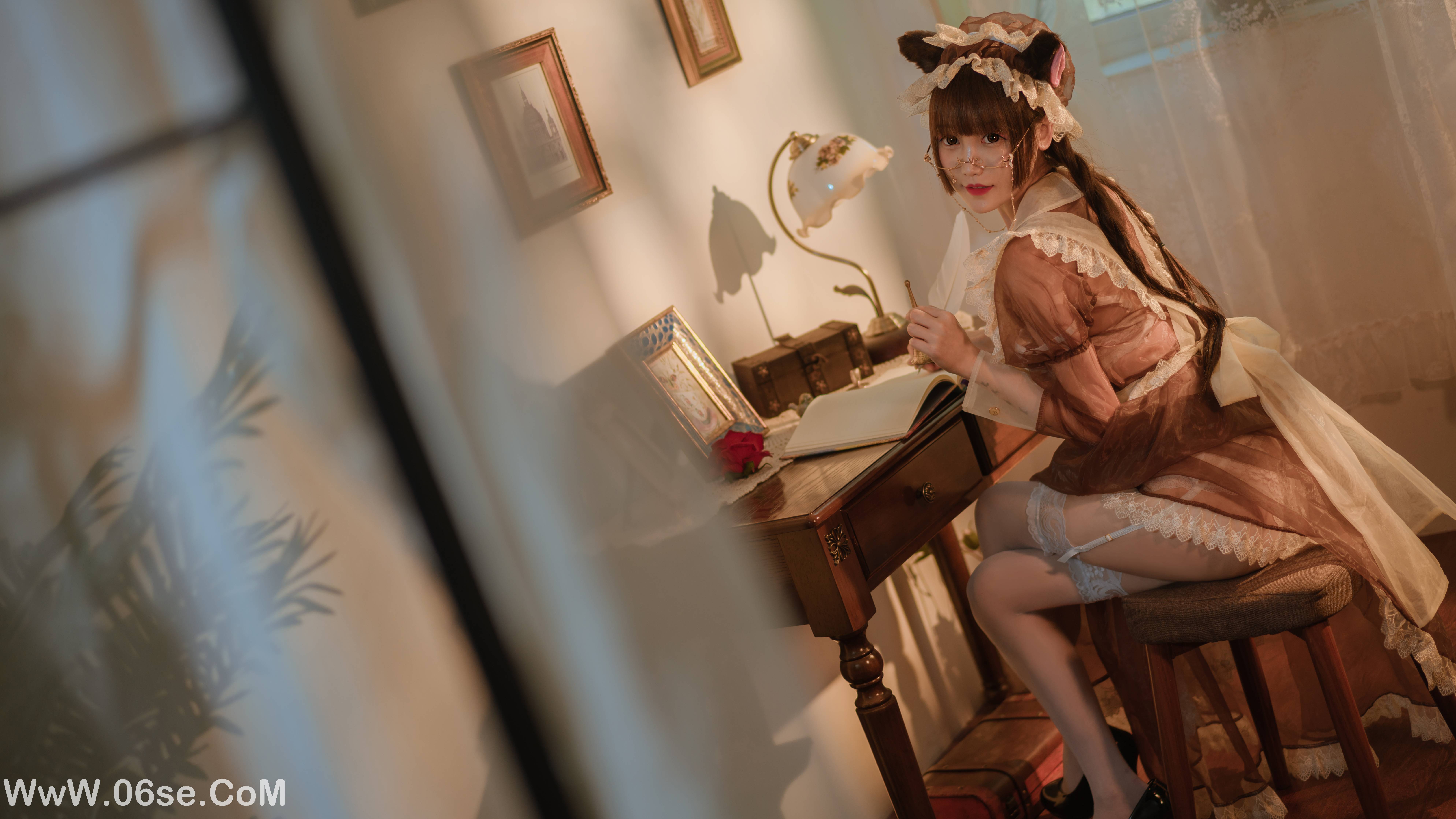 图片[37]-星野咪兔 NO.001 – 透明女仆 [58P870M]-六色网