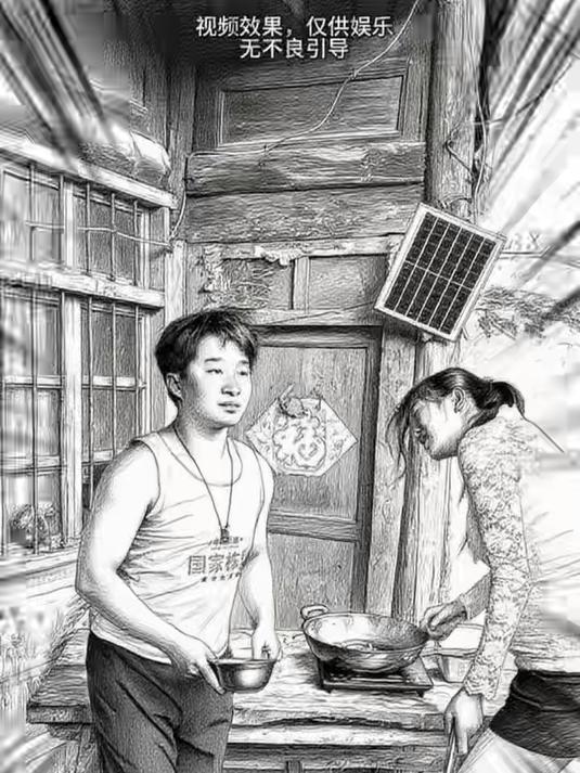 别走哇，刚好做蛋炒饭了，都爆蛋了！