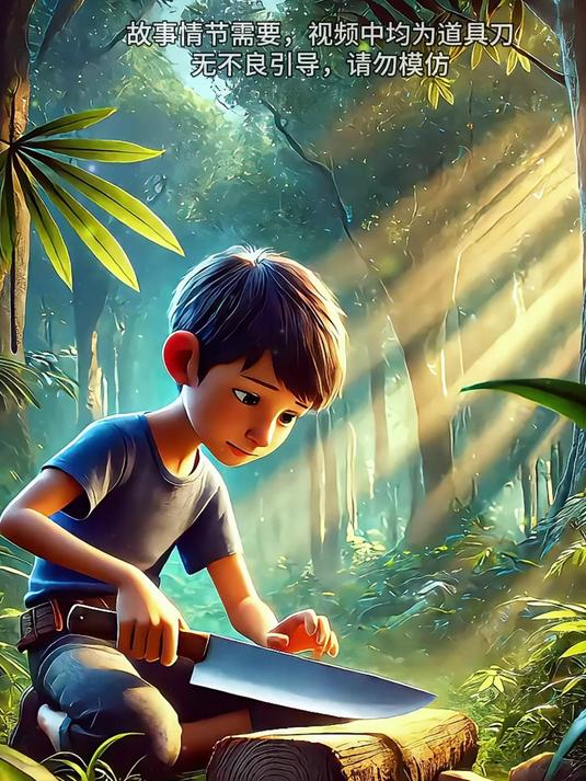 儿童故事《磨刀不误砍柴工》3-6岁儿童睡前故事,有声绘本