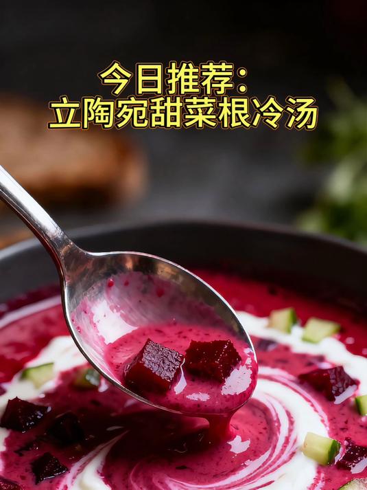 今日推荐：立陶宛甜菜根冷汤