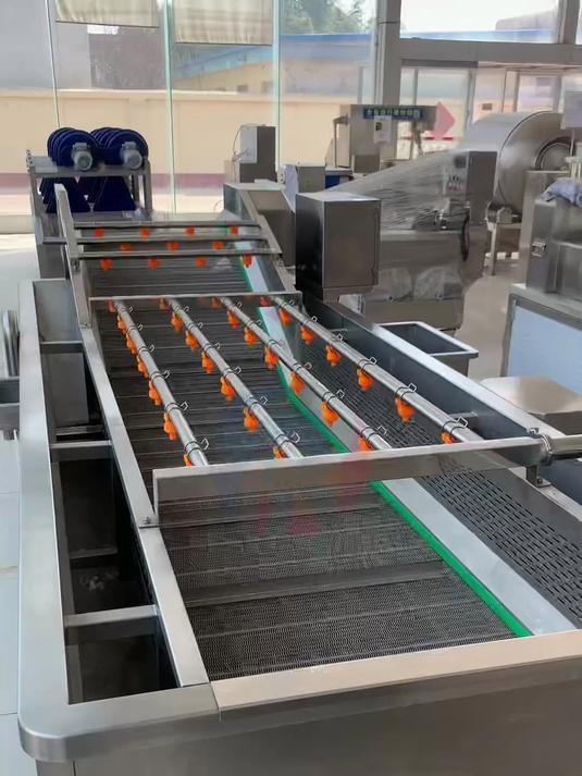 全自动气泡清洗机商用果蔬清洗机多功能海鲜清洗设备不锈钢洗菜机