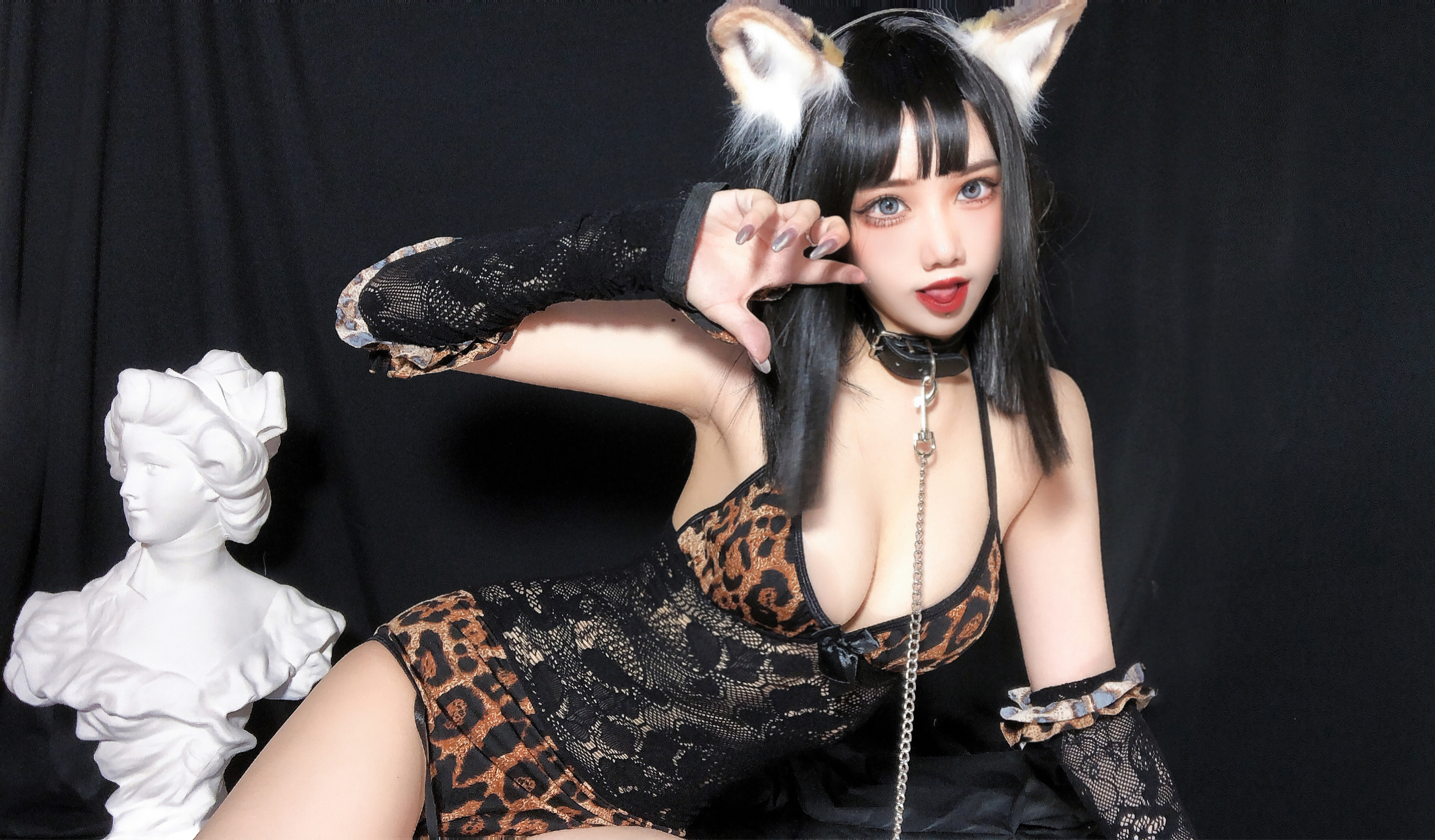 图片[25]-果咩酱 NO.024 — 豹女妹妹[25P149M]-六色网