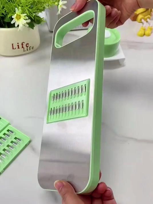 厨房切菜总手忙脚乱?这个小工具切丝切片快,还不费劲儿