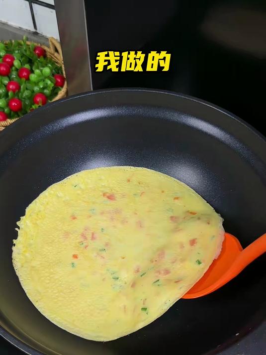 早上起床几分钟搞定营养早餐 非常柔软 满满的鸡蛋香 快去试试吧