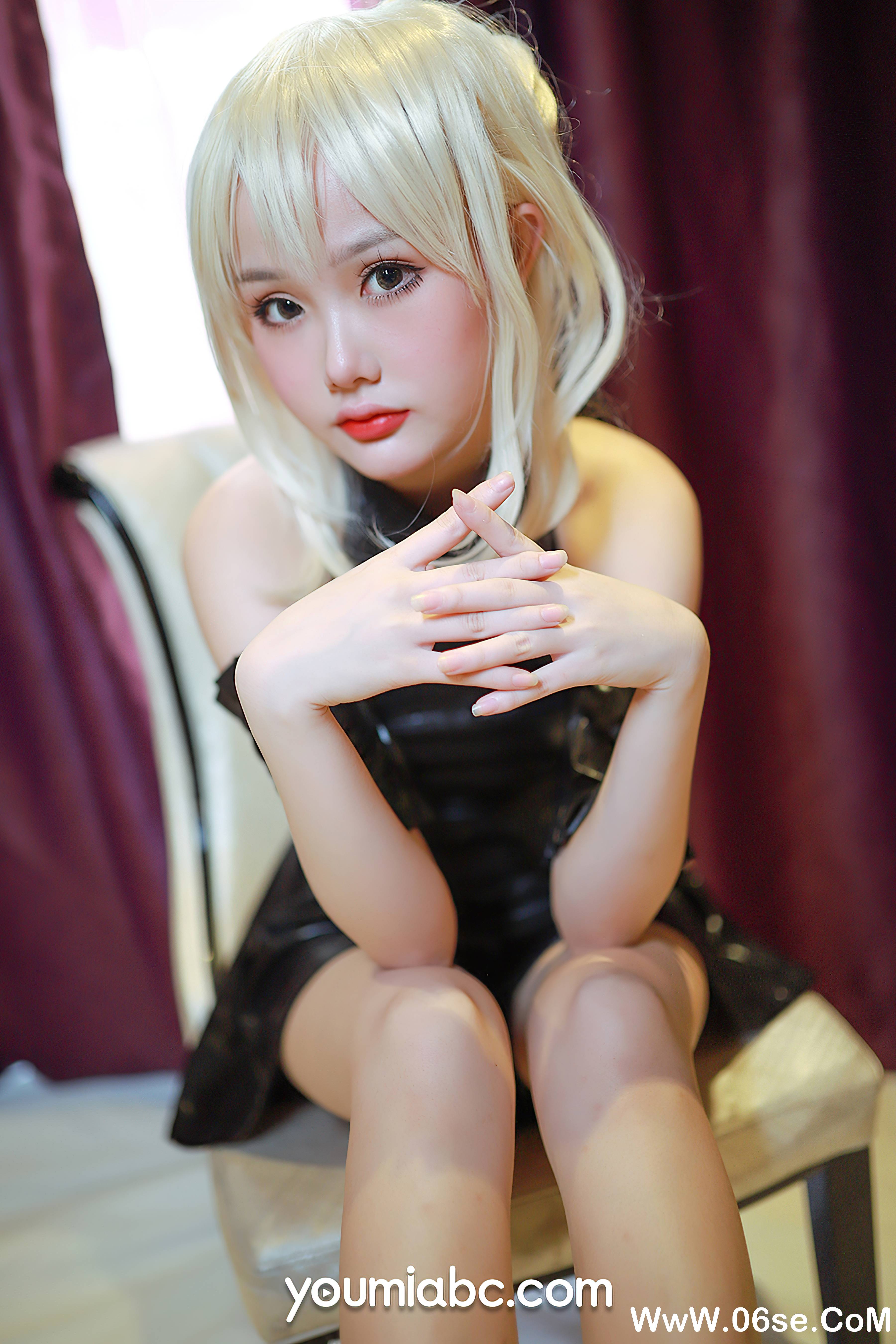 图片[22]-[YouMi尤蜜] 2021.09.02 湿身黑呆 您的蛋蛋[39+1P845M]-六色网
